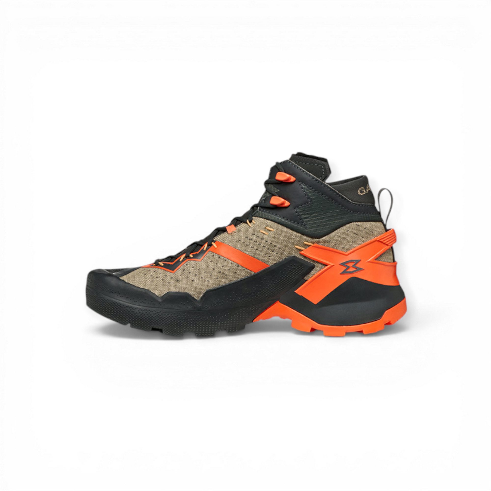 Garmont 9.81 Onyx Mid GTX (Zustieg, wasserdicht) schwarz/orange/beige Herren Wanderschuh