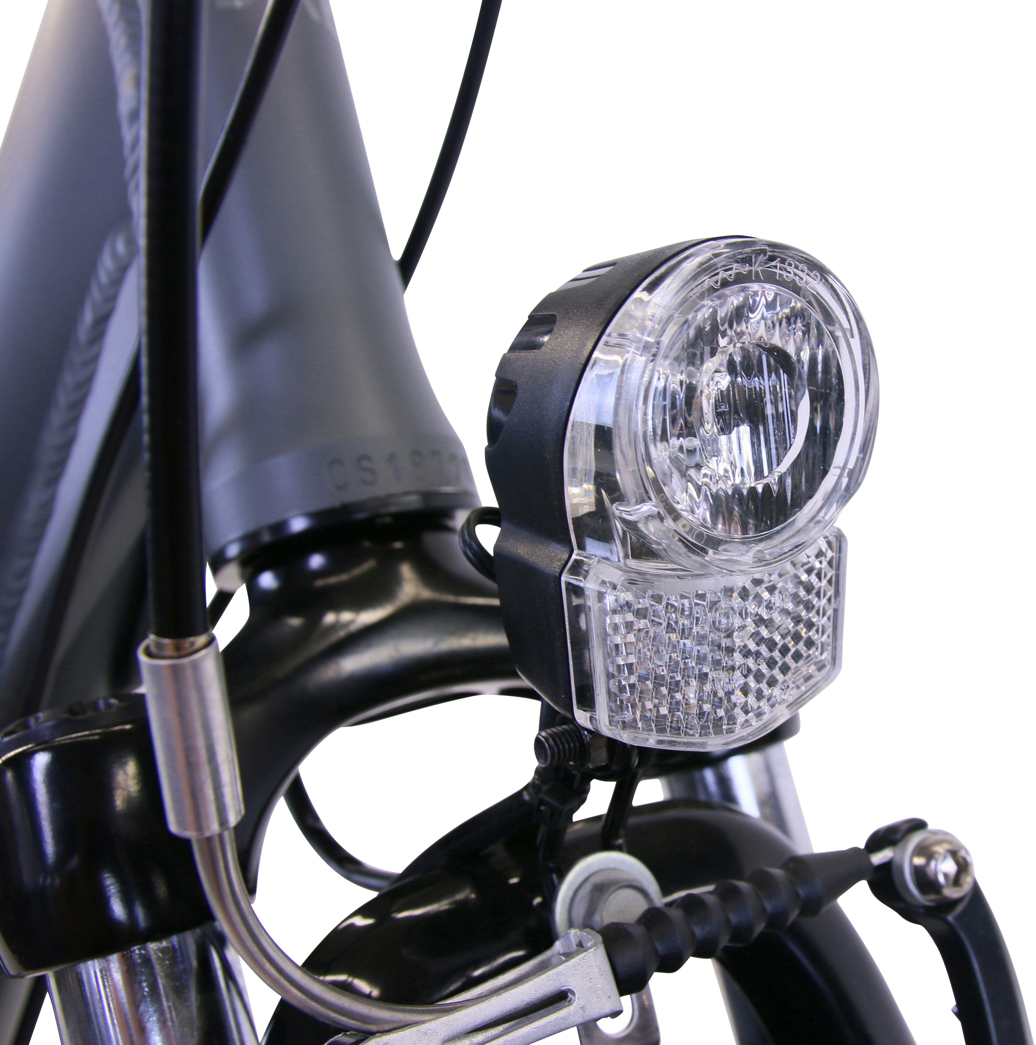 HAWK Bikes Cityrad HAWK City Deluxe Gang Plus Nexus Shimano 7 Comfort Grey, Schaltwerk