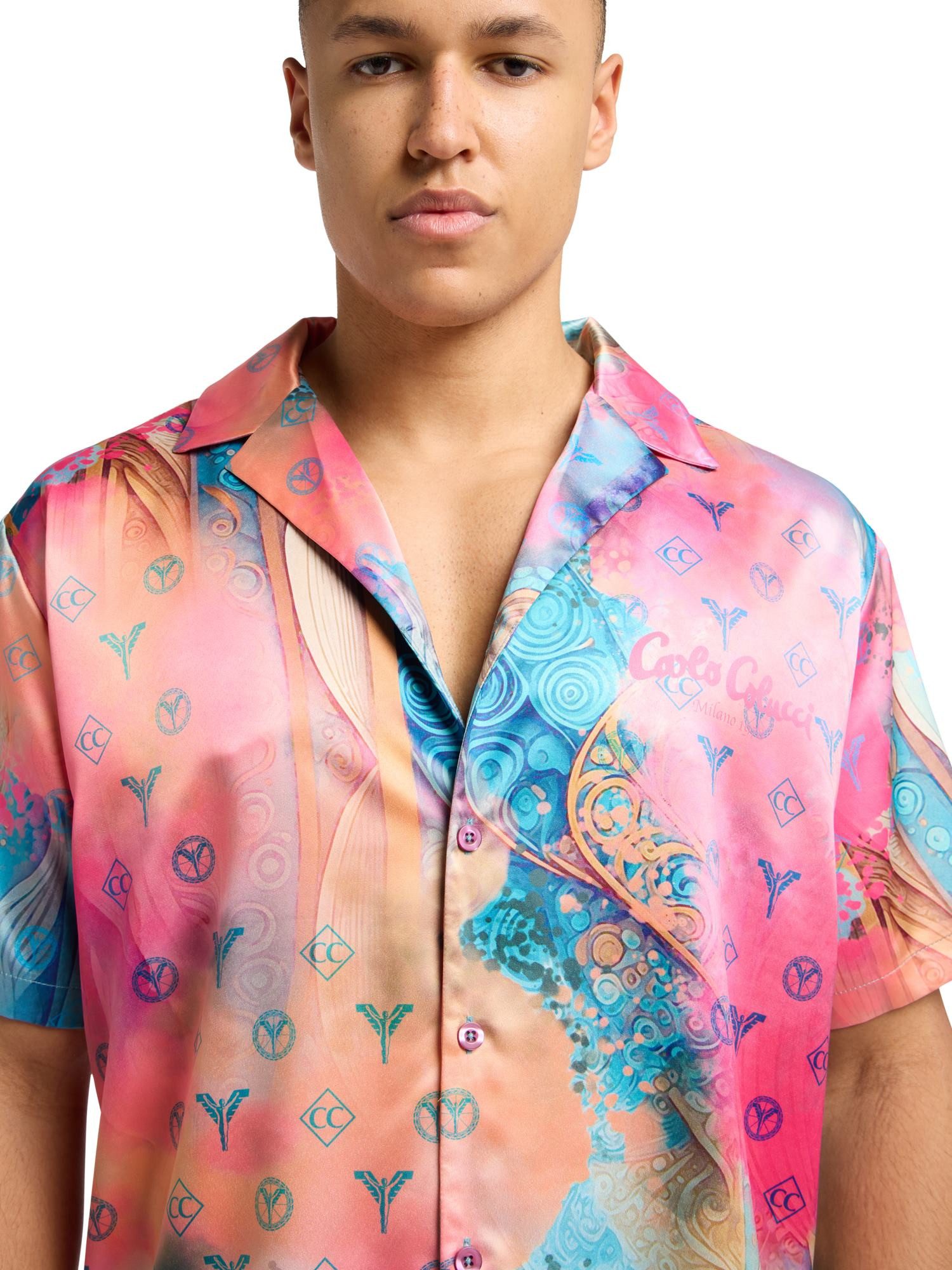 CARLO COLUCCI Kurzarmhemd Eikemann günstig online kaufen