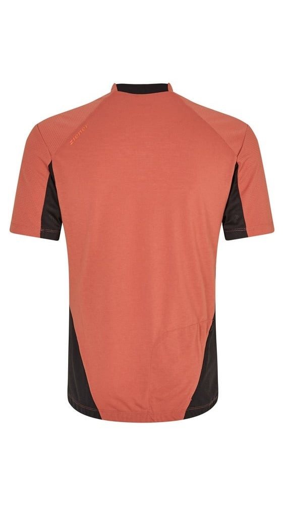 Ziener T-Shirt Fahrrad-Shirt Nadex (Front-Reißverschluss, Mesheinsätze)