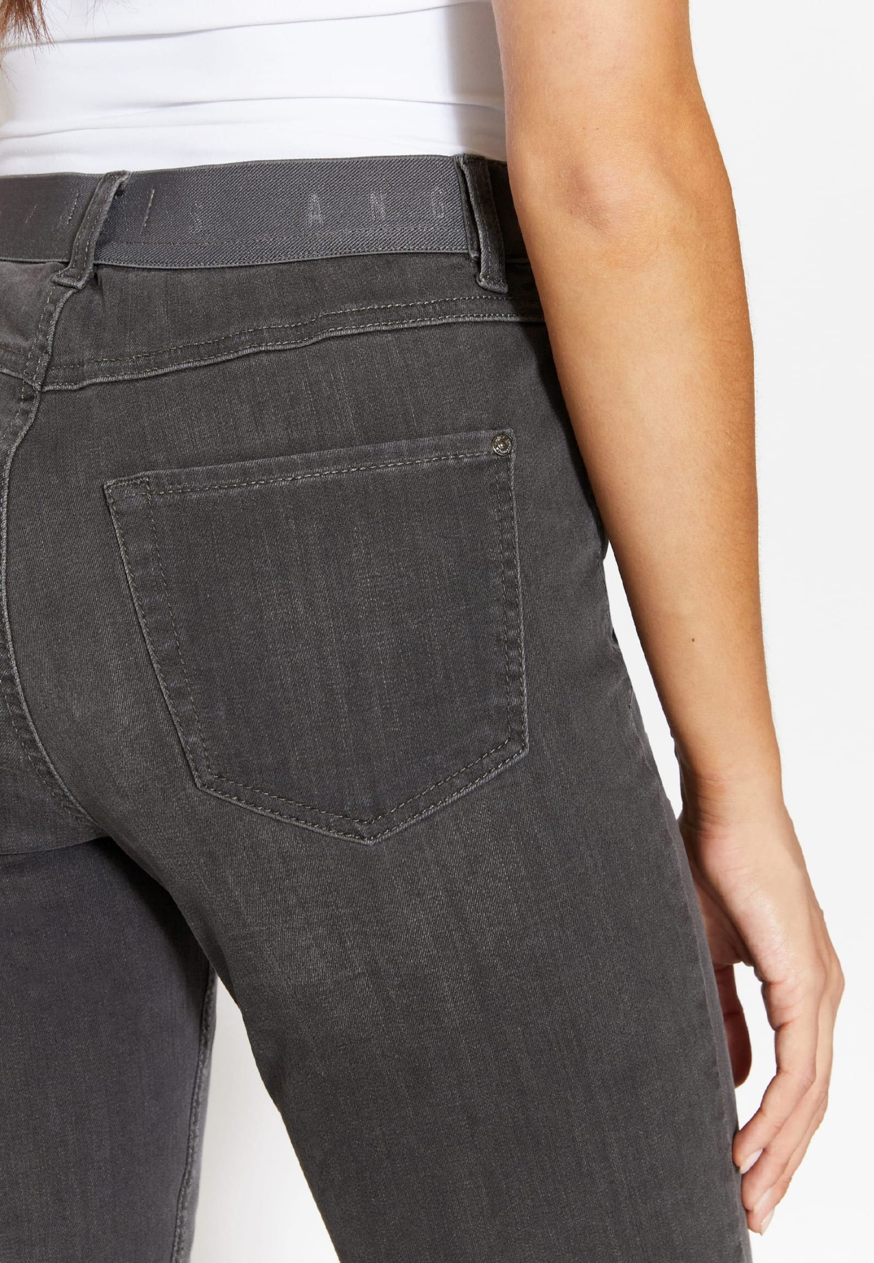 Stretch-Bund Colette mit ANGELS Sporty Regular-fit-Jeans Label-Applikationen Jeans mit