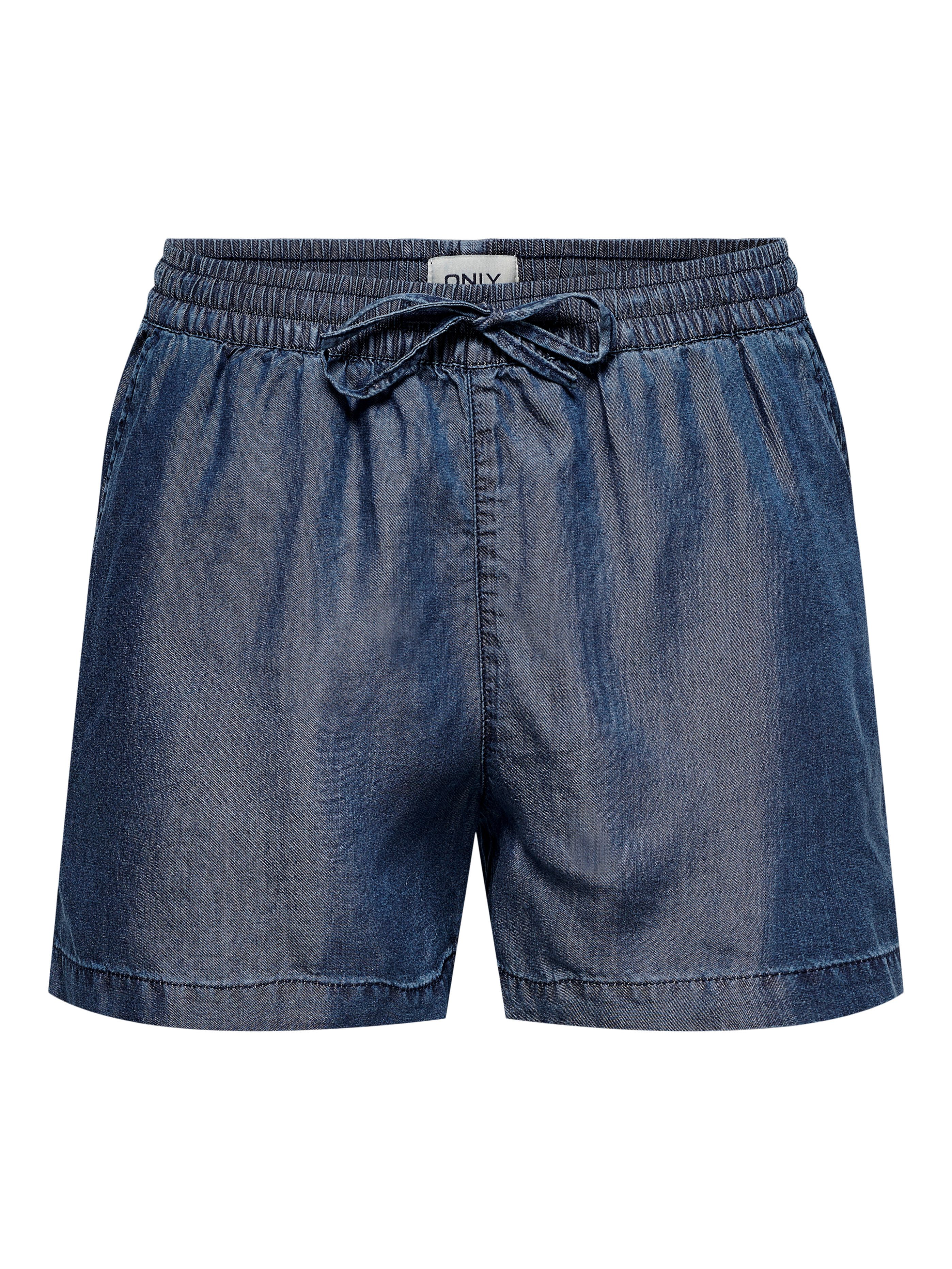 Shorts ONLPEMA – Shorts mit elastischem Bund für lässigen Jeanslook