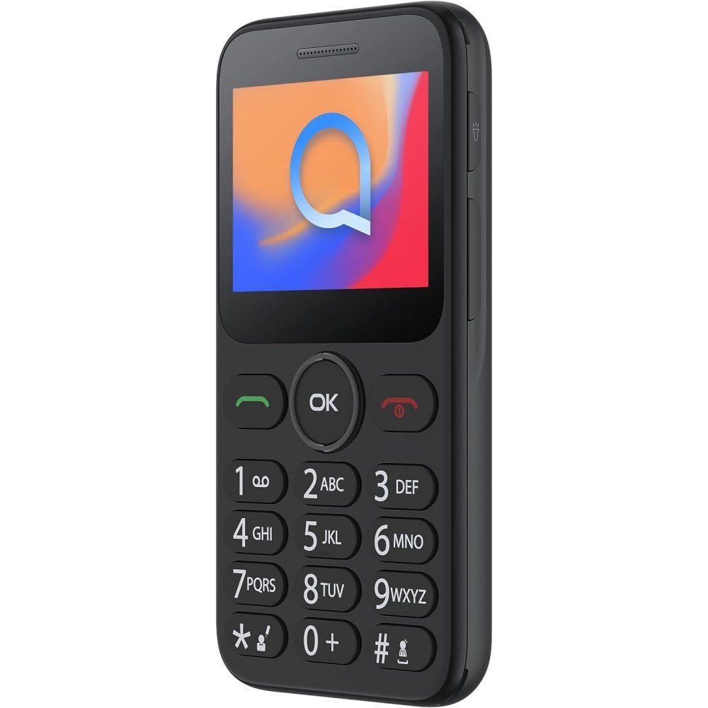 Handy (2,4 - - Seniorenhandy schwarz 30.85 Zoll) Alcatel