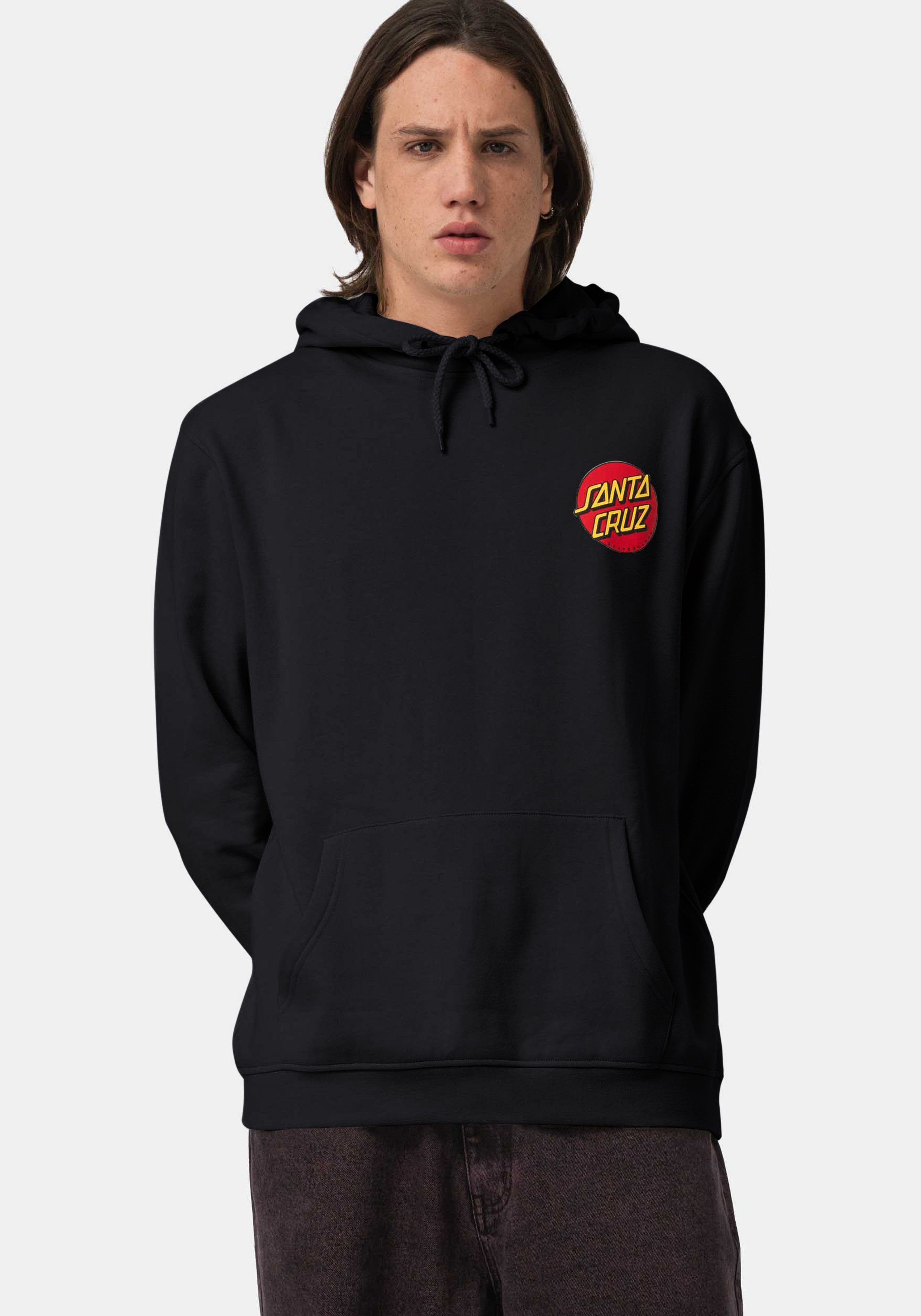 Santa Cruz Kapuzenpullover CLASSIC DOT CHEST HOOD für sportliche Aktivitäten, sportlicher Stil, für Erwachsene