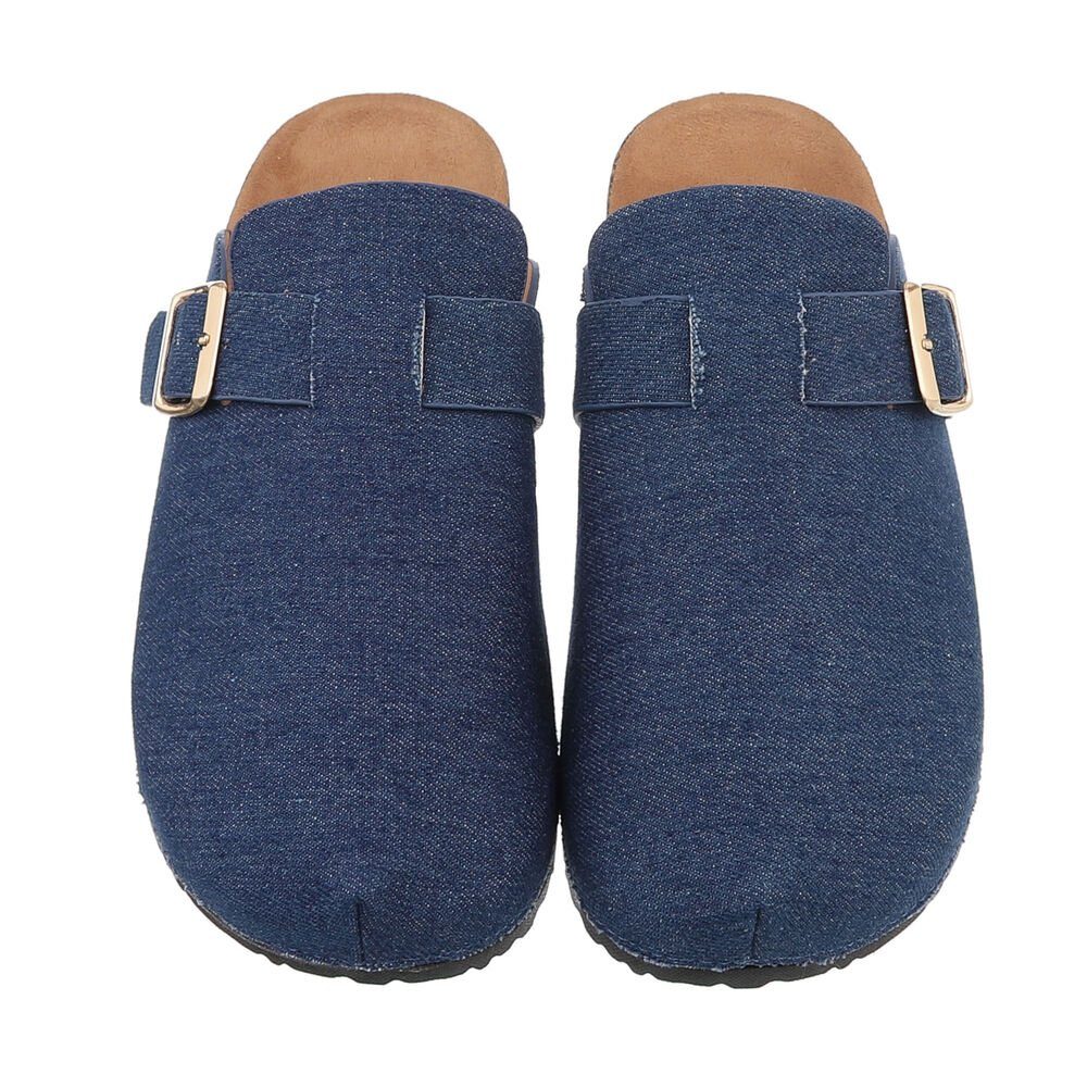 Ital-Design Damen Mules Freizeit Pantolette