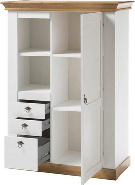 Home affaire Highboard Cremona, Höhe 139 cm