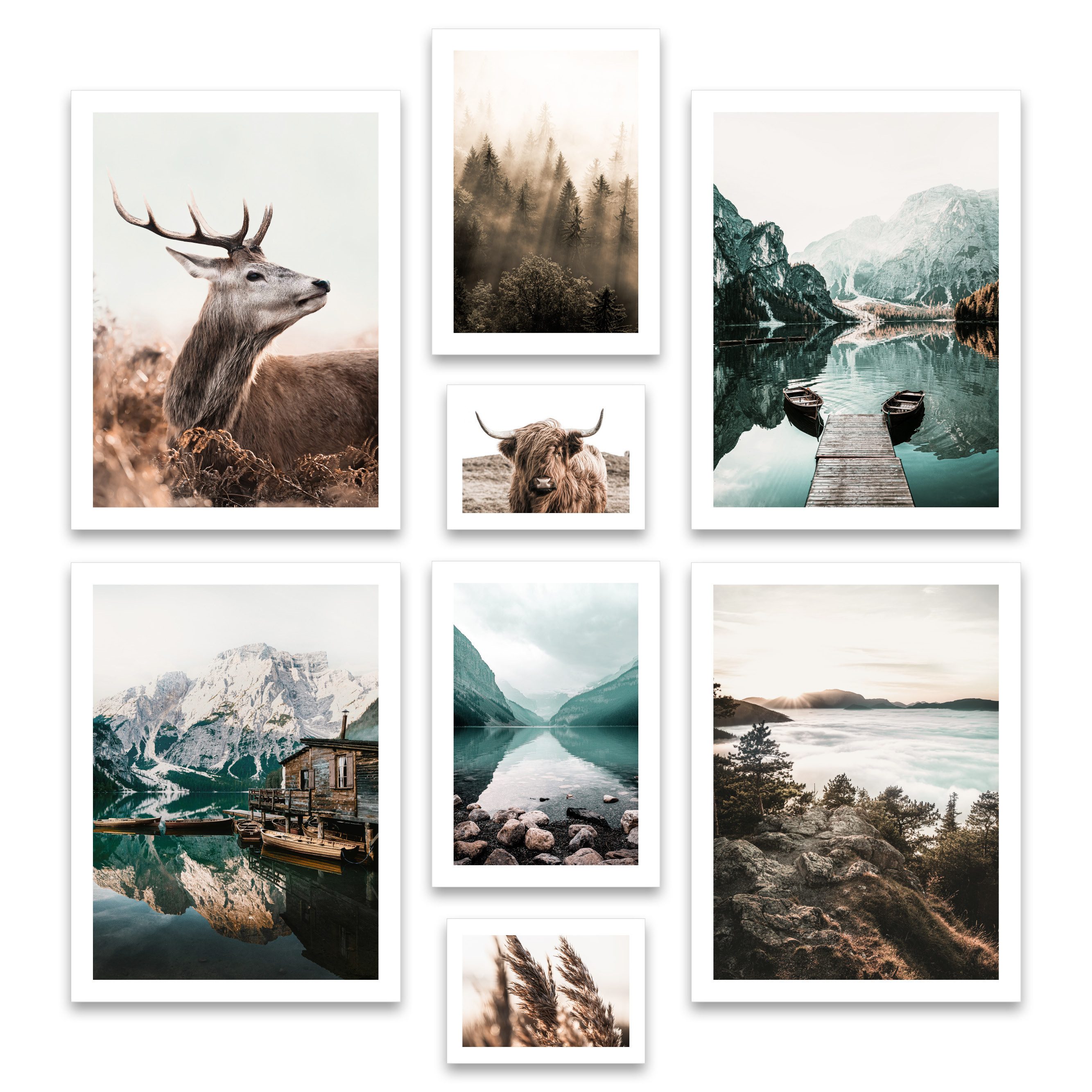 ARTFAVES Bilder-Collage Poster Set - MYSTI günstig online kaufen
