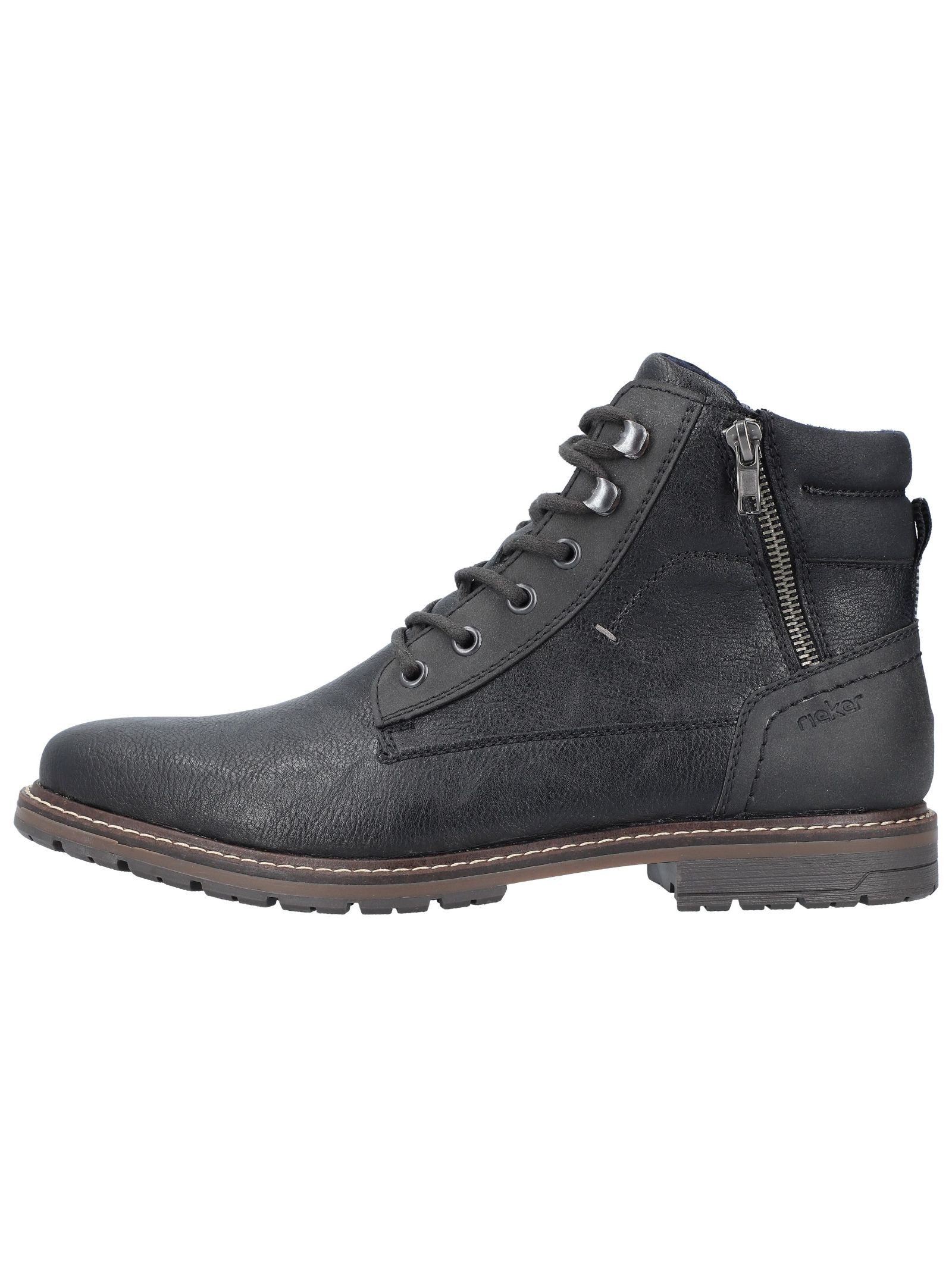 Rieker Rieker Stiefelette Lederimitat Schnürstiefelette