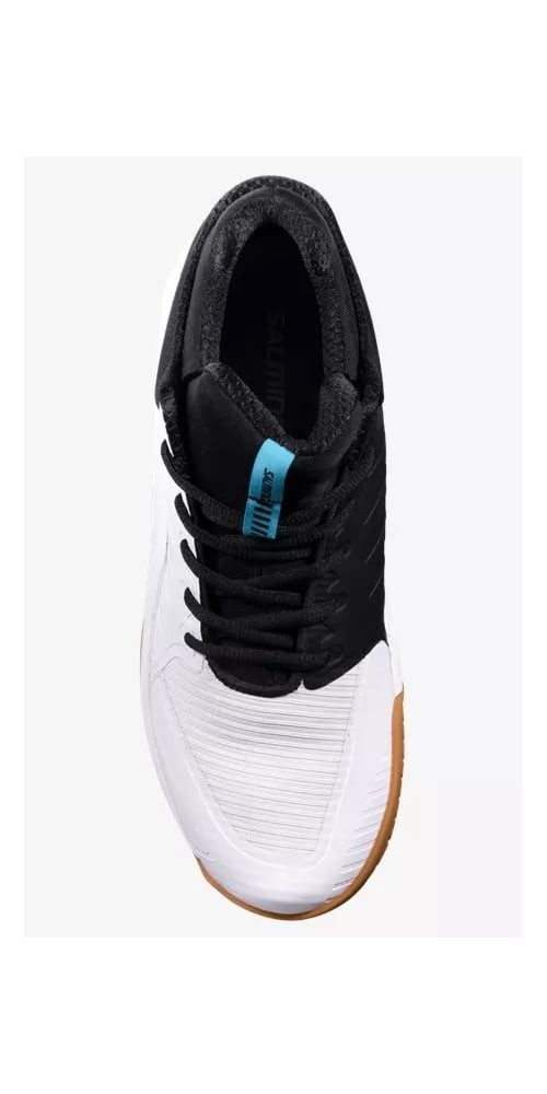 SALMING Hallen-Indoorschuhe Recoil Ultra Mid Stabilität/Dämpfung weiss Herren Badmintonschuh