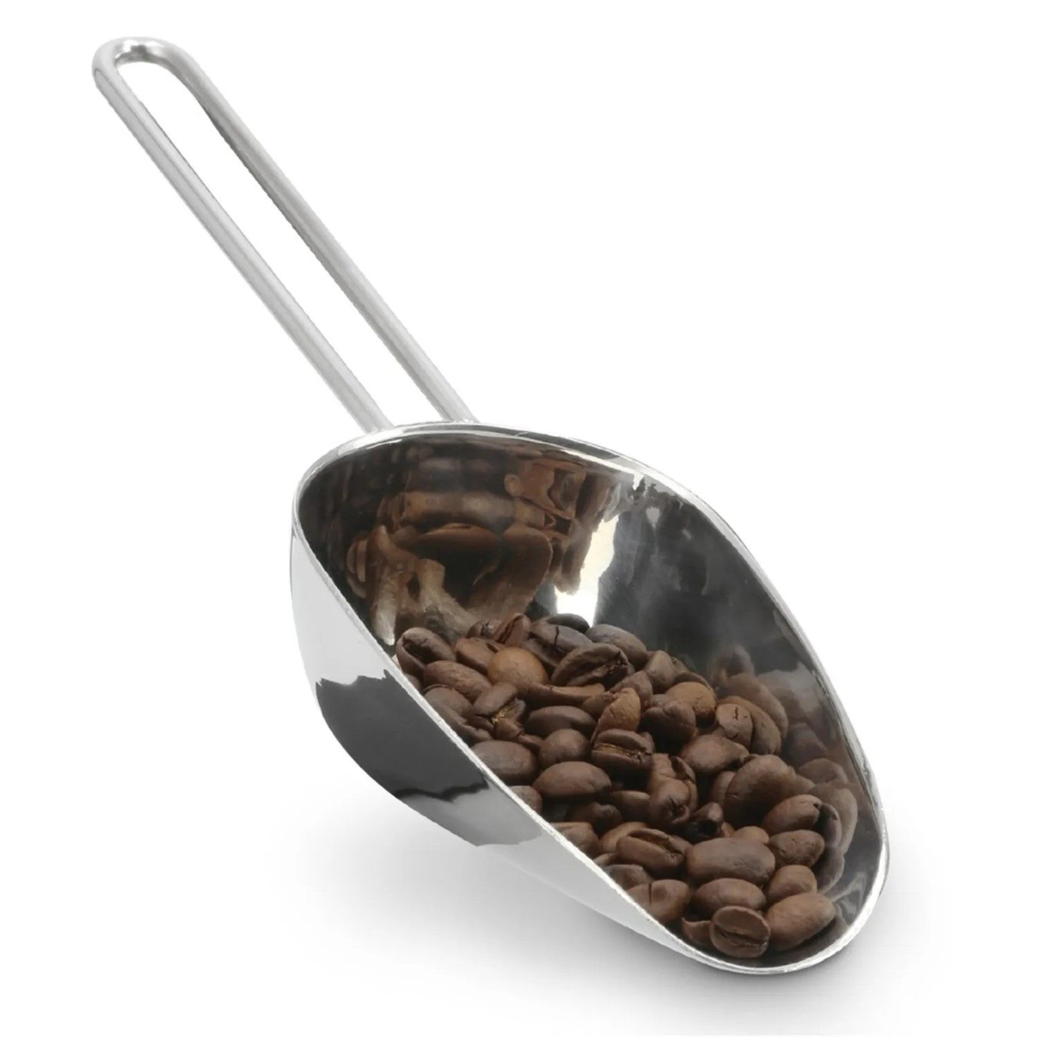 Xavax Kaffeedose Kaffeedose Edelstahl Luftdicht + Dosierlöffel, Edelstahl, (1-tlg), 1kg Vorratsdose Behälter Dose Kaffeebohnen Kaffeepulver Lebensmittel