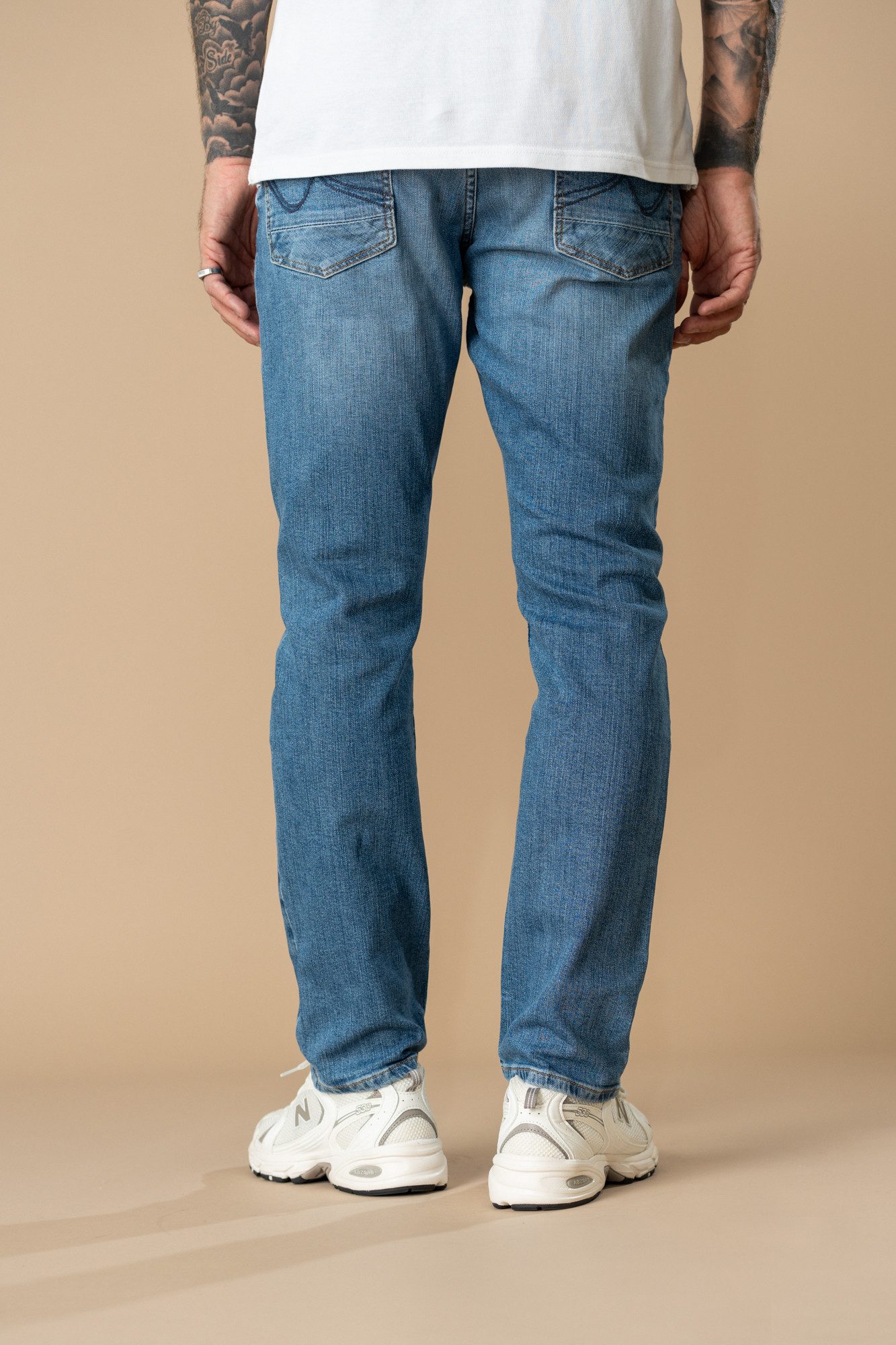 Petrol Industries Straight-Jeans Men Denim Straight Gerade Beinform, normale Leibhöhe – Bild 2 von 5