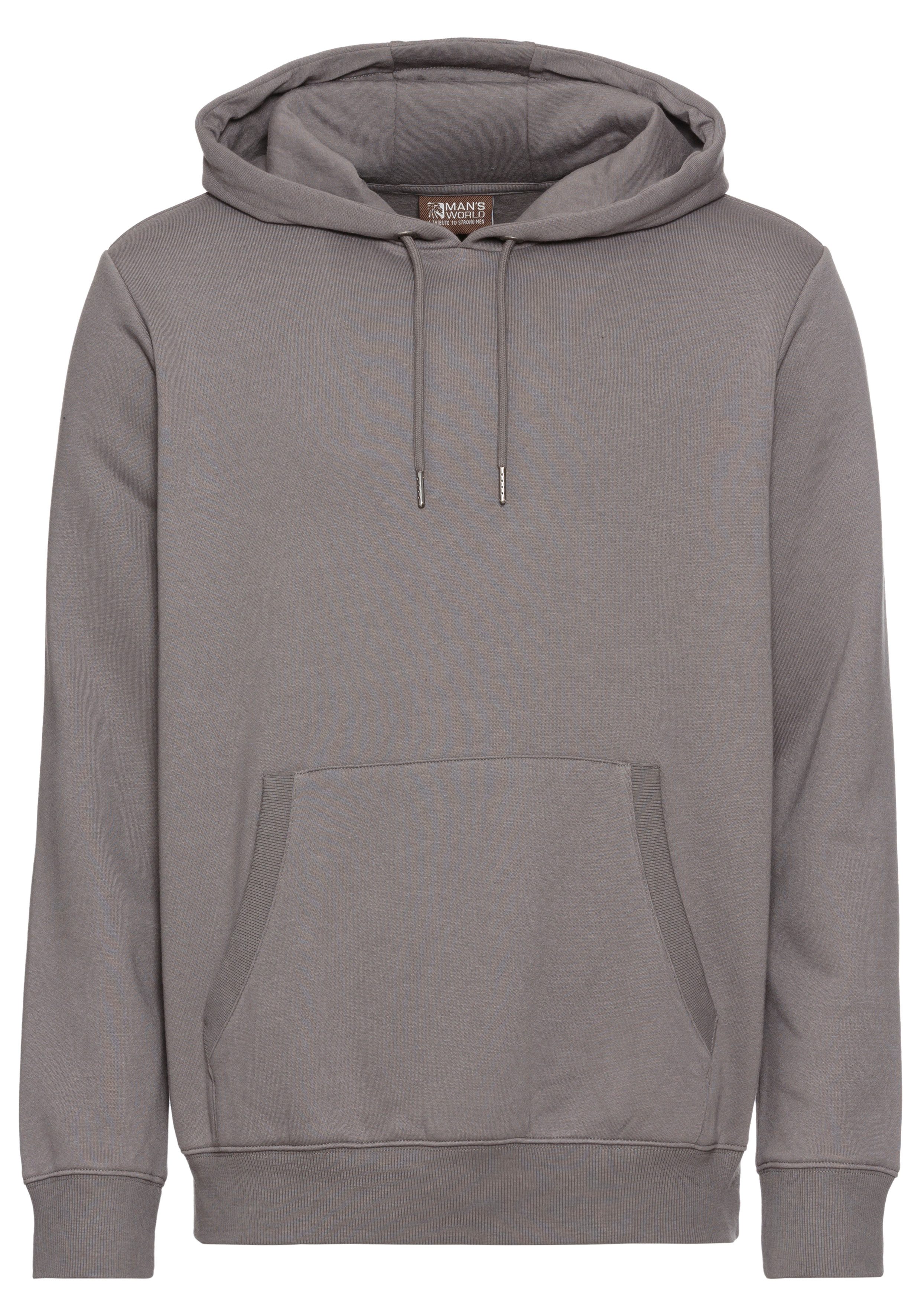 Man's World Kapuzensweatshirt mit Kängurutasche, auch in größeren Größen – Bild 4 von 5