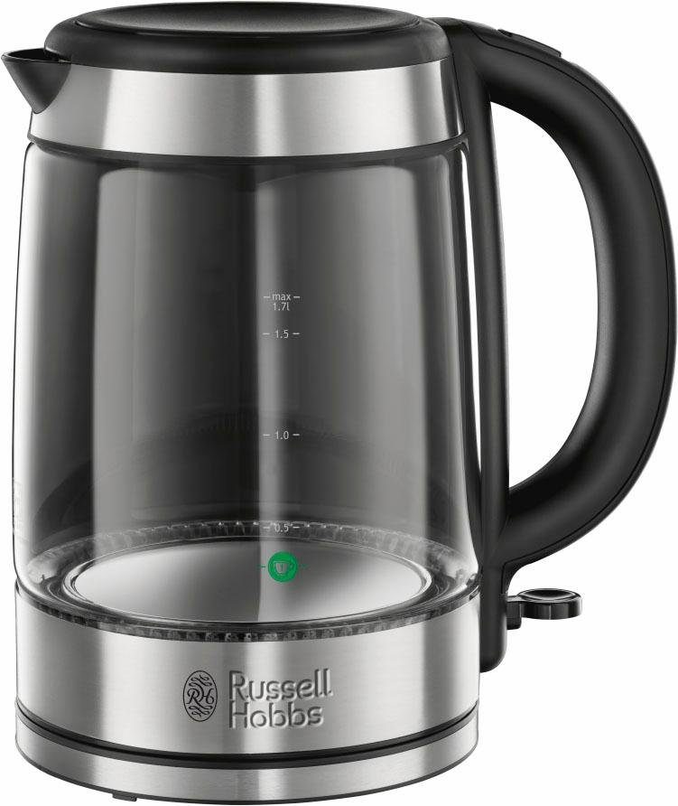 RUSSELL HOBBS Wasserkocher Glas 21600-57, 1,7 l, 2200 W