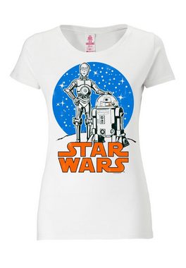 LOGOSHIRT T-Shirt Star Wars Droids mit coolem Retro-Druck