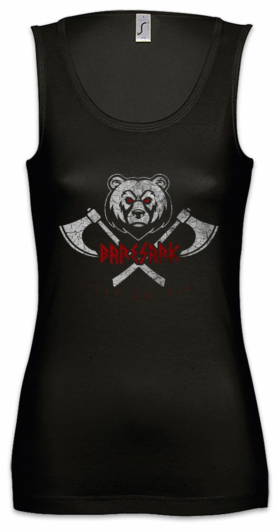 Tanktop Baresark IV Ärmelloses Damen T-Shirt Wikinger Vikings Berserker Thor