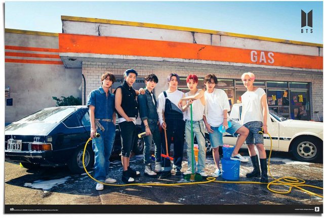 Reinders! Poster »BTS - gas station«-Otto
