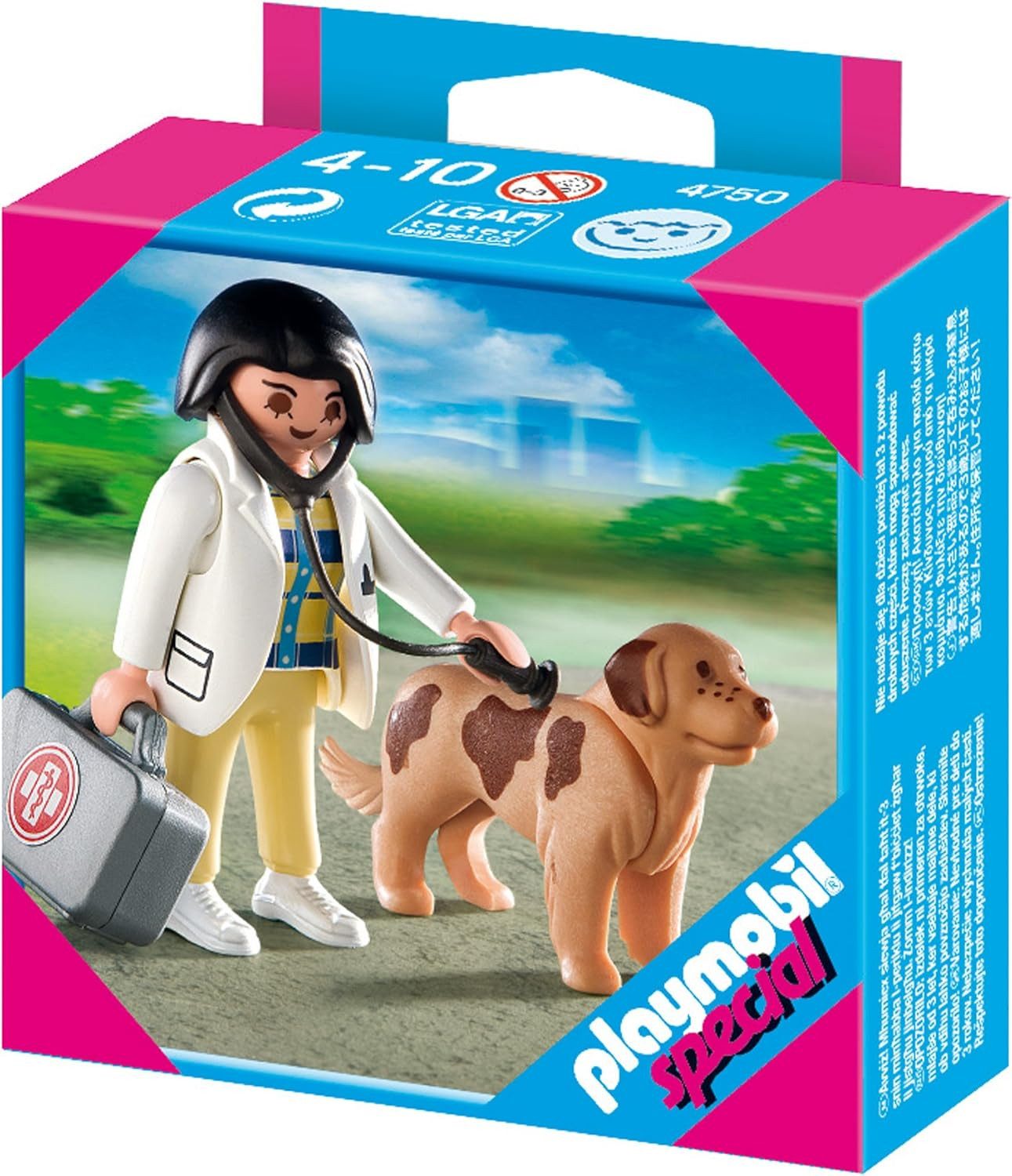 Playmobil® Spiel PLAYMOBIL 4750 Tierärztin mit Hund