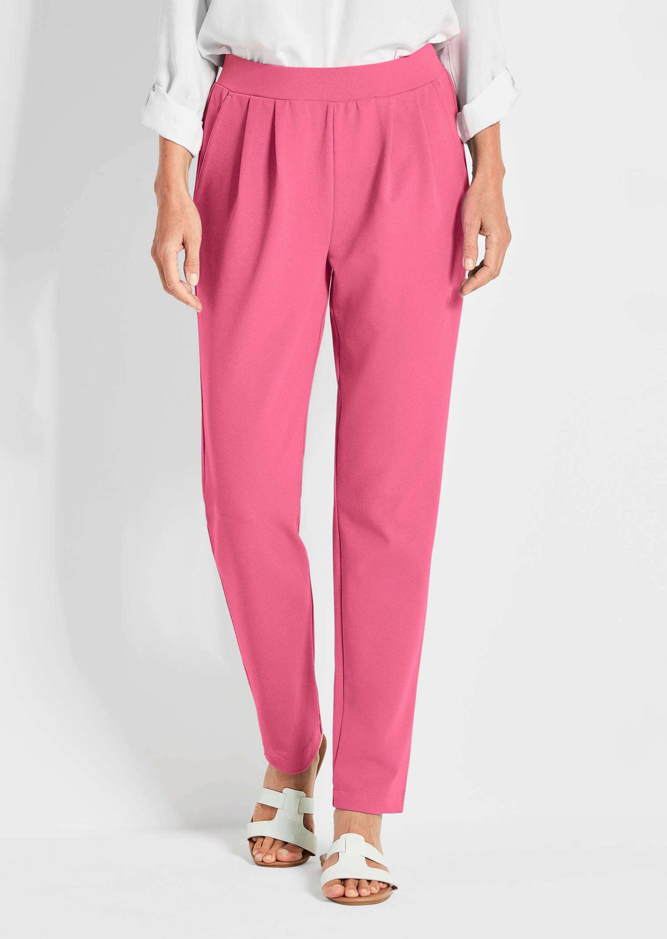 GOLDNER Schlupfhose Businesshose SARA mit Komfortbund Krepphose mit elastis günstig online kaufen