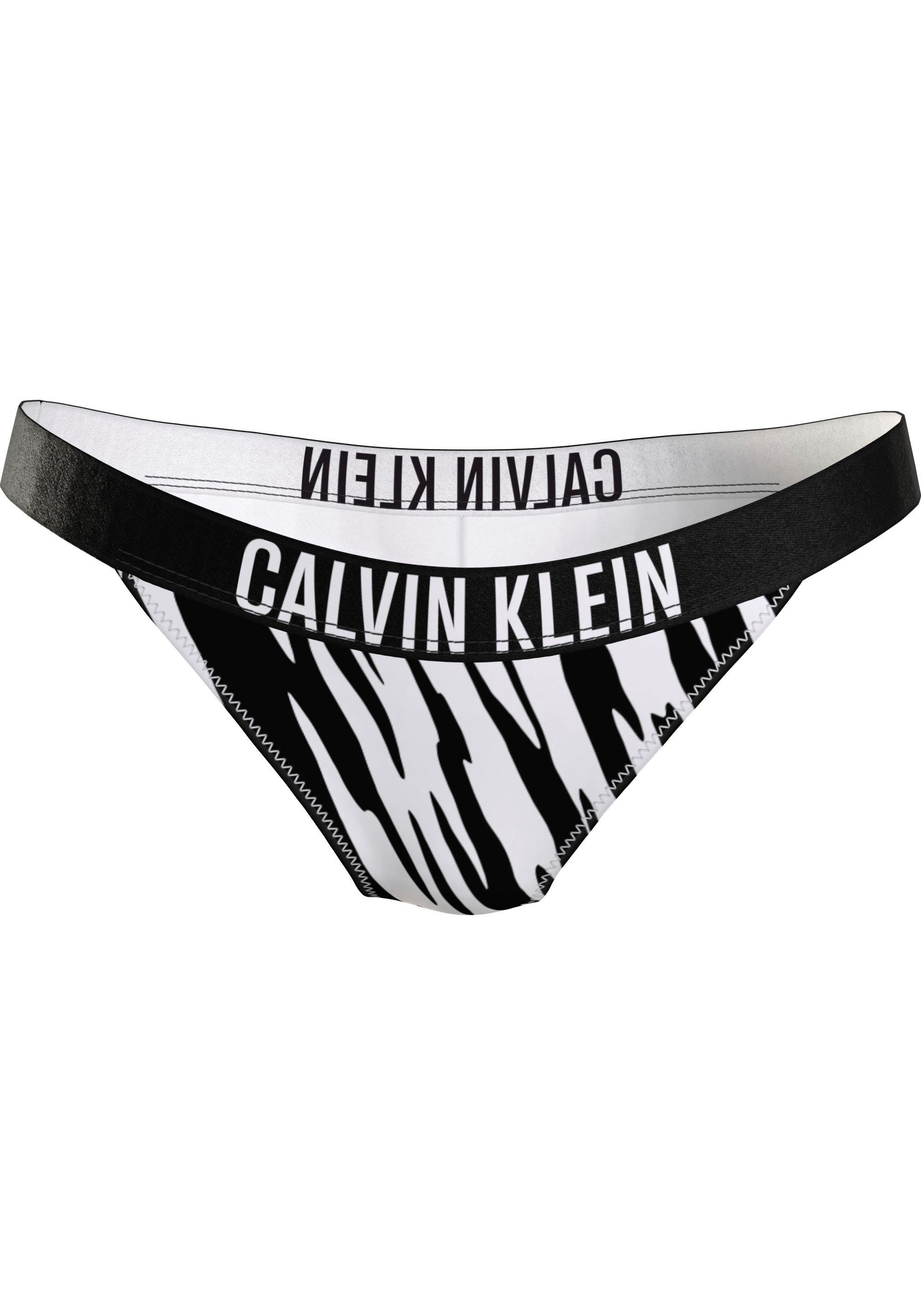 Calvin Klein Swimwear Badeslip »BRAZILIAN-PRINT« mit Calvin Klein  Markenlabel