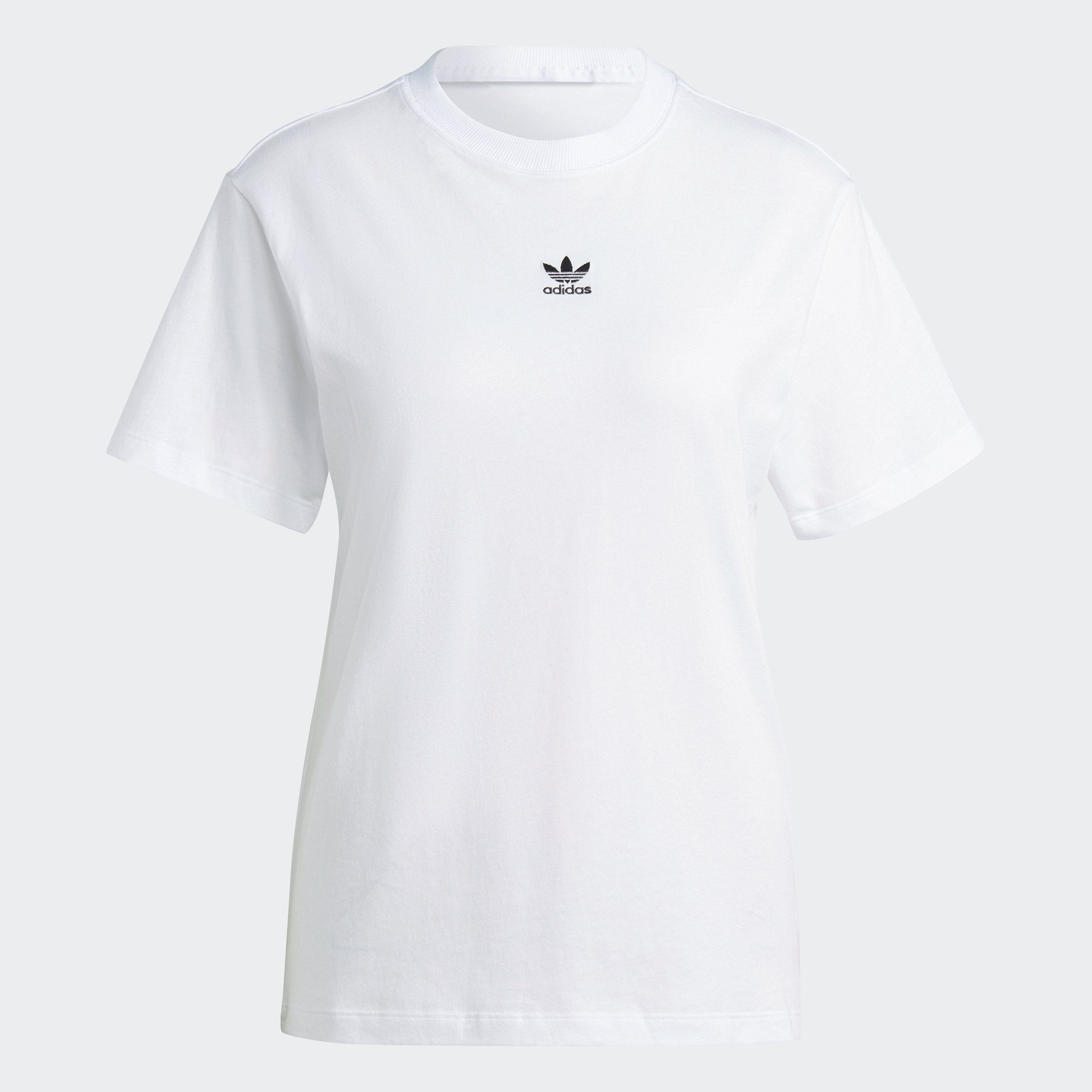 White ESSENTIALS REGULAR Originals T-Shirt ADICOLOR adidas