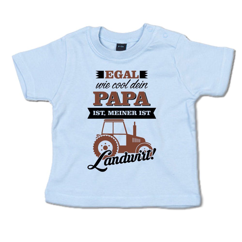 Egal Wie Cool Dein Papa Ist Meiner Ist Italiener G-graphics T-Shirt Egal wie cool dein Papa ist, meiner ist Landwirt