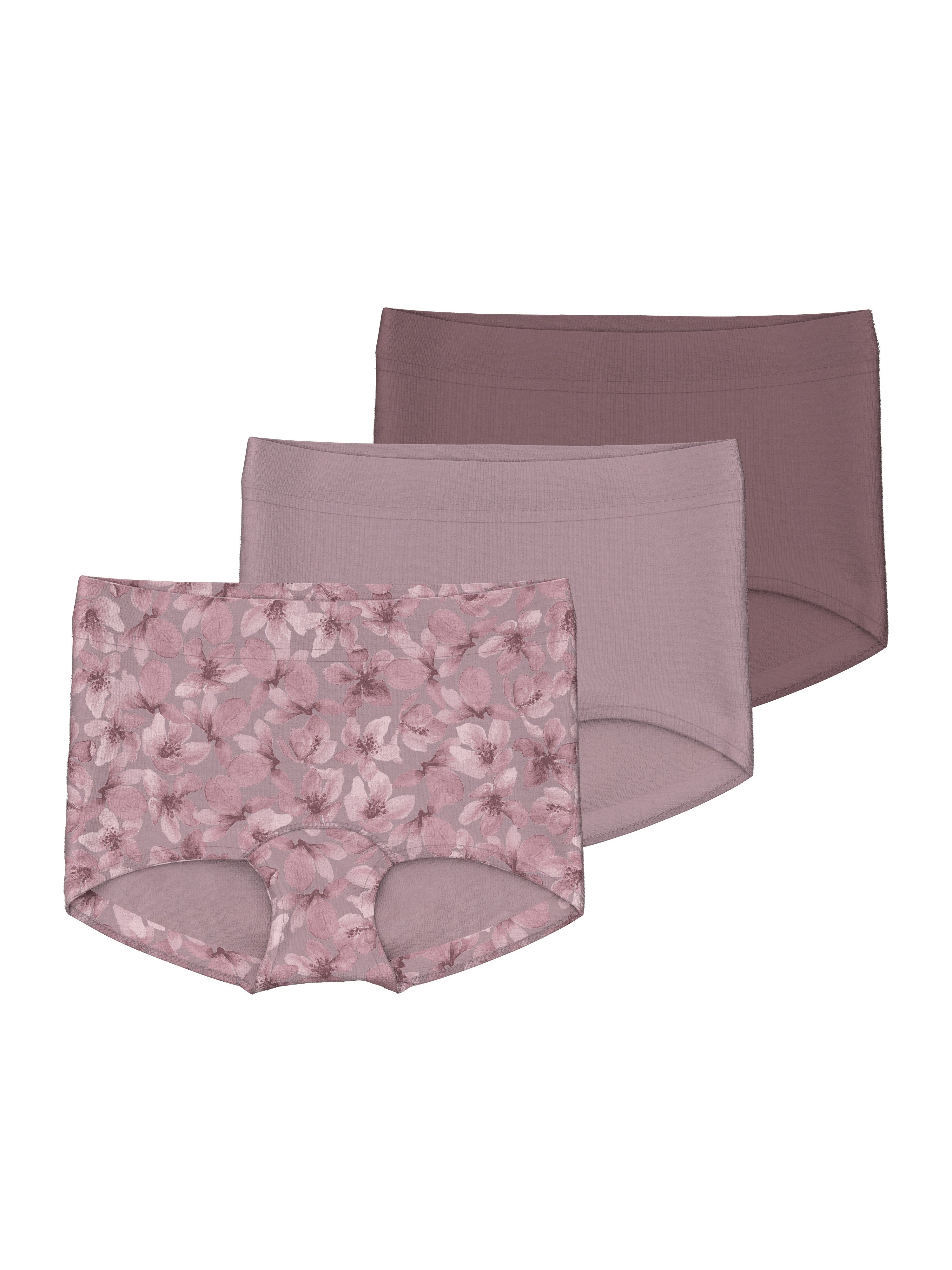 Boxershorts NMFTIGHTS 3P MAUVE FLOWER NOOS