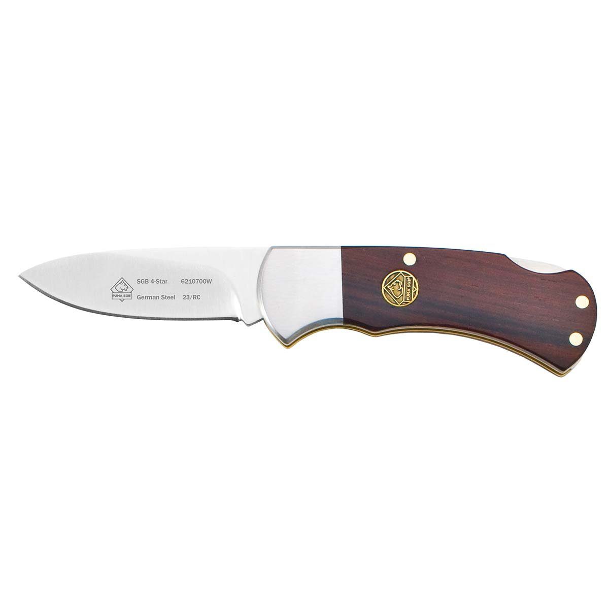 Puma Messer Taschenmesser SGB 4Star mini Jacaranda Wood Taschenmesser (6210700W) | Taschenmesser