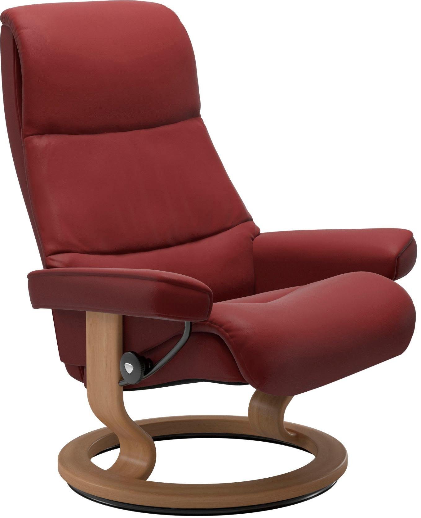 Stressless® Relaxsessel View, Classic L,Gestell Eiche Größe mit Base