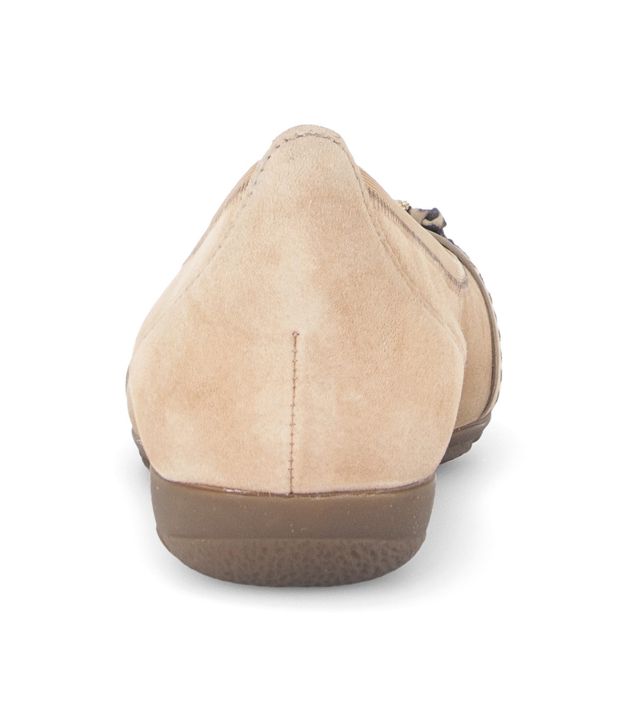 Gabor Ballerina Businessschuh, Schlupfschuh mit Zierelementen in Metallicoptik