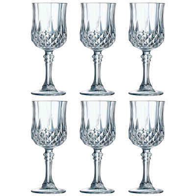 CRISTAL D´ARQUES Weinglas Rotweinglas Longchamp ECLAT 250 ml, Glas