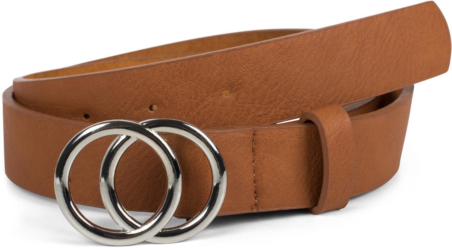 styleBREAKER Synthetikgürtel Gürtel mit Ringschnalle (1-St) günstig online kaufen