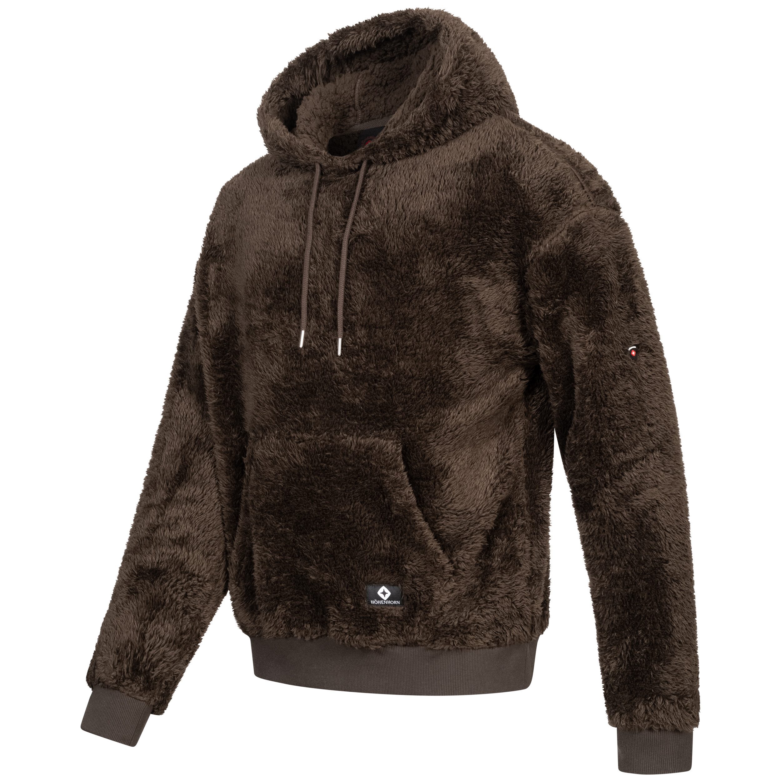 Höhenhorn Hoodie Bärg Teddyfleece Herren Kapuzen Pullover für Männer Hoody günstig online kaufen
