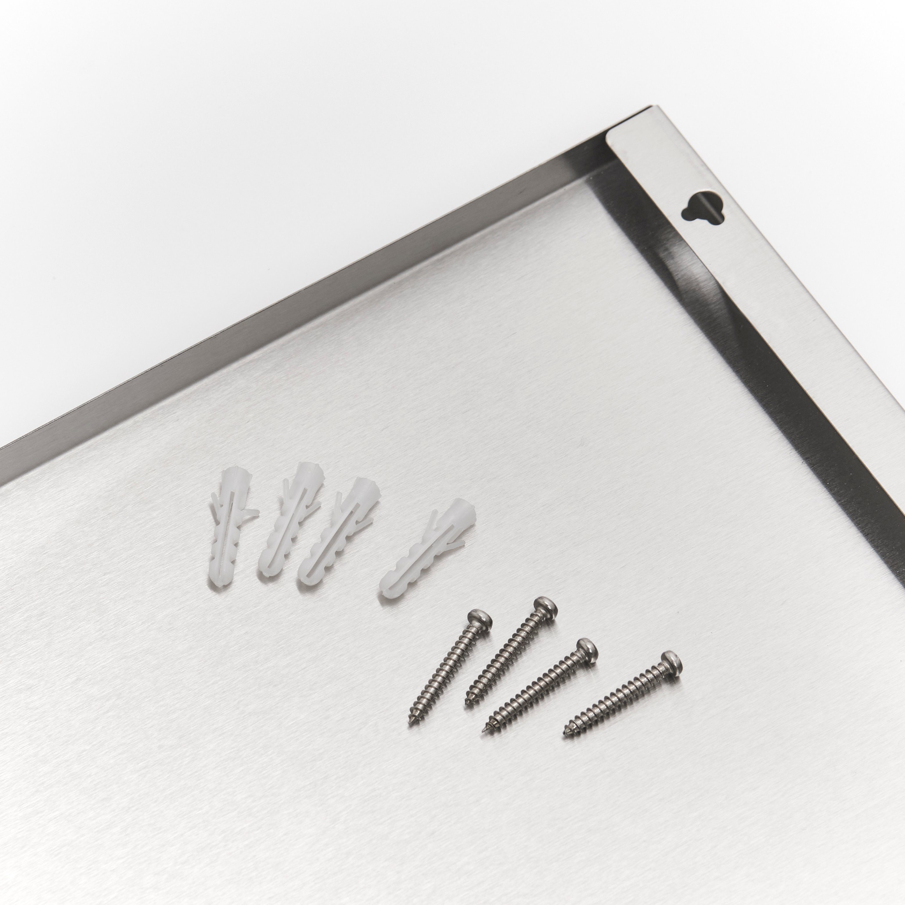 Zeller Present Magnettafel Magnettafel, Edelstahl, silber, günstig online kaufen