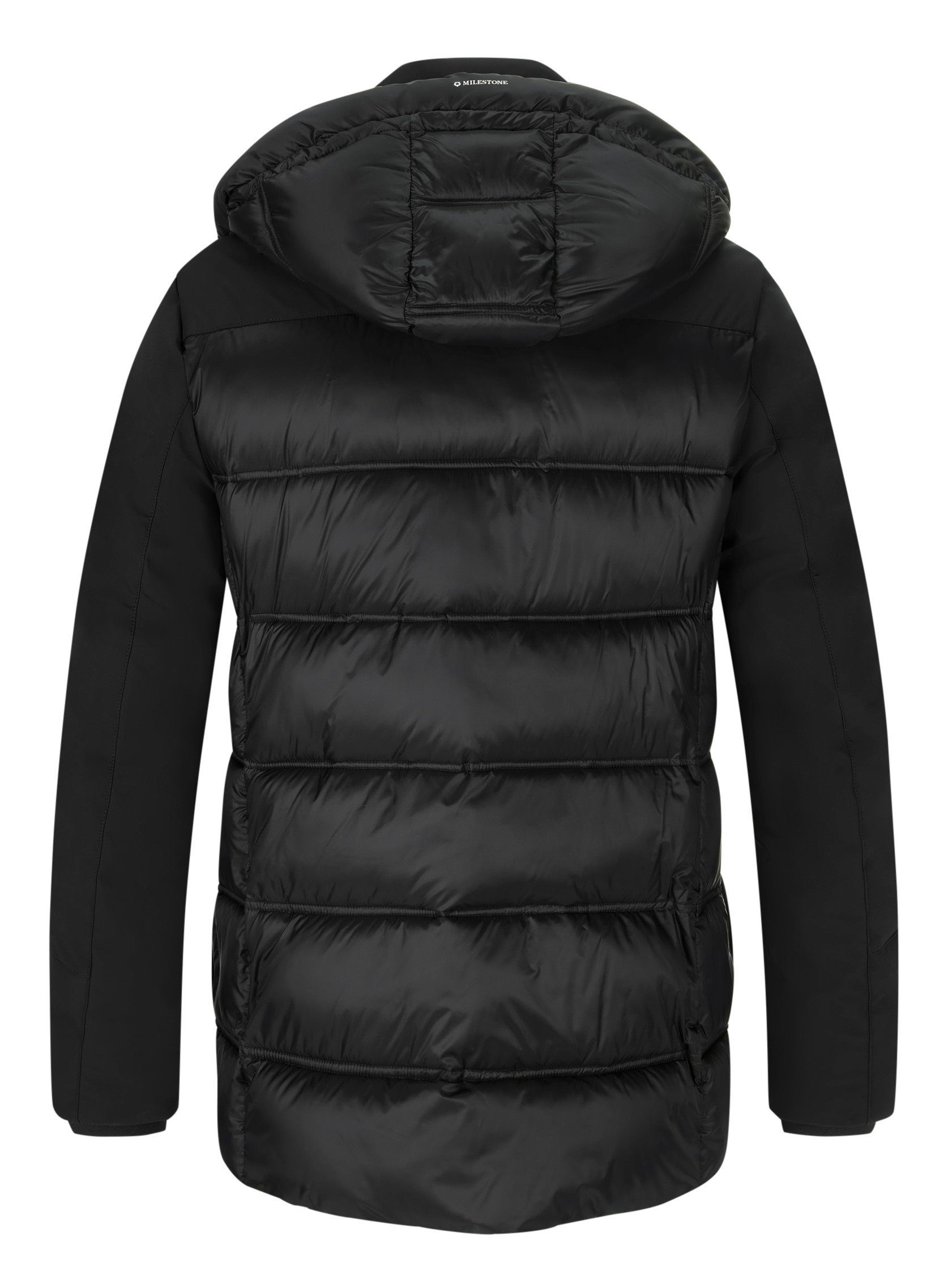 Milestone Steppjacke MSHunter mit abnehmbarer Kapuze und funktionale Eigenschaften