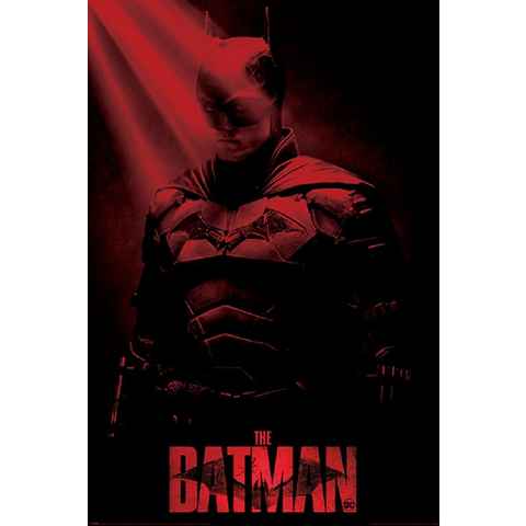 PYRAMID Poster The Batman Poster Crepuscular Rays Robert Pattinson 61 x 91,5 cm