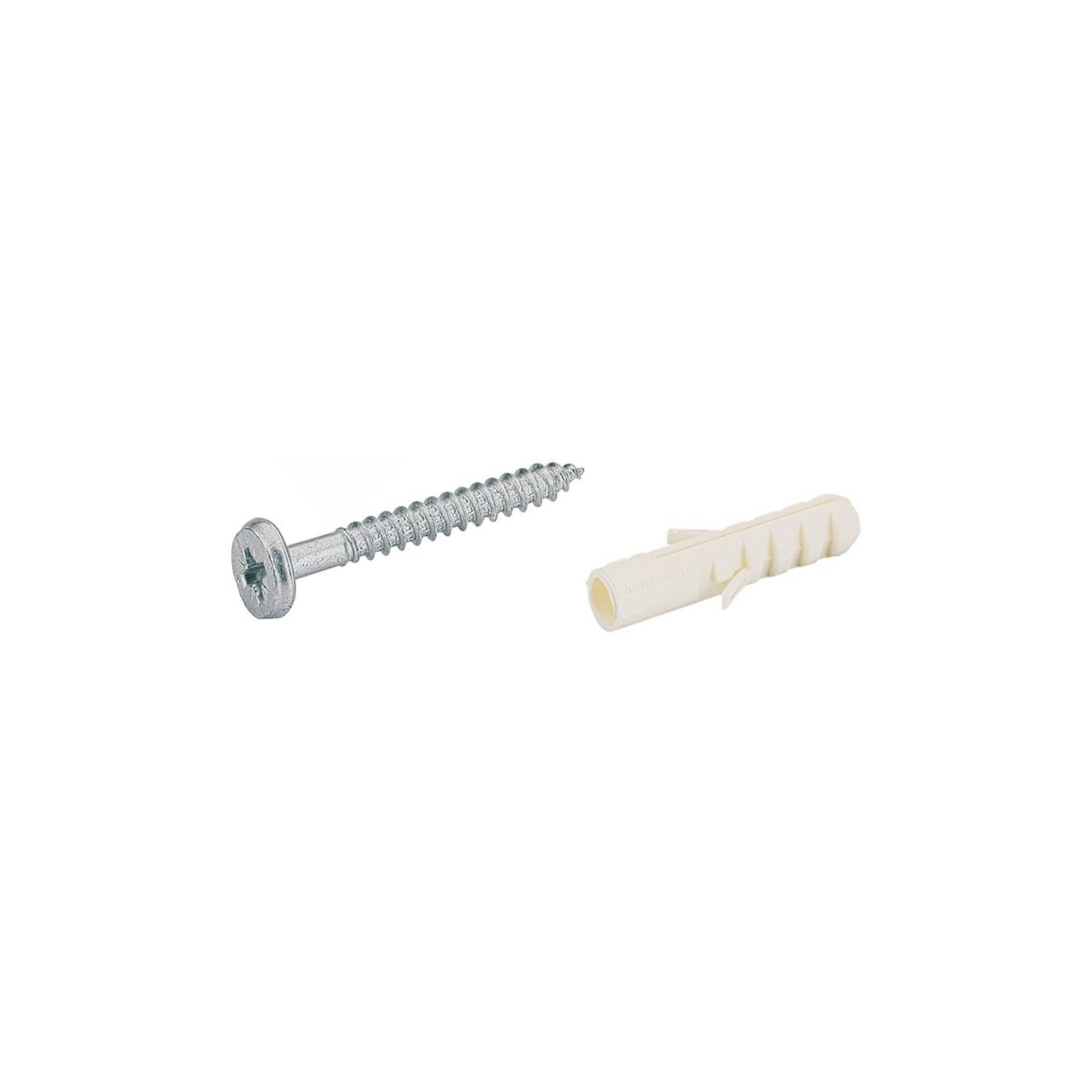 Hettich Möbelbeschlag Hettich Aufhängesch.Spezialschr. mit Dübel, 65480, Durchmesser 5,5x50m