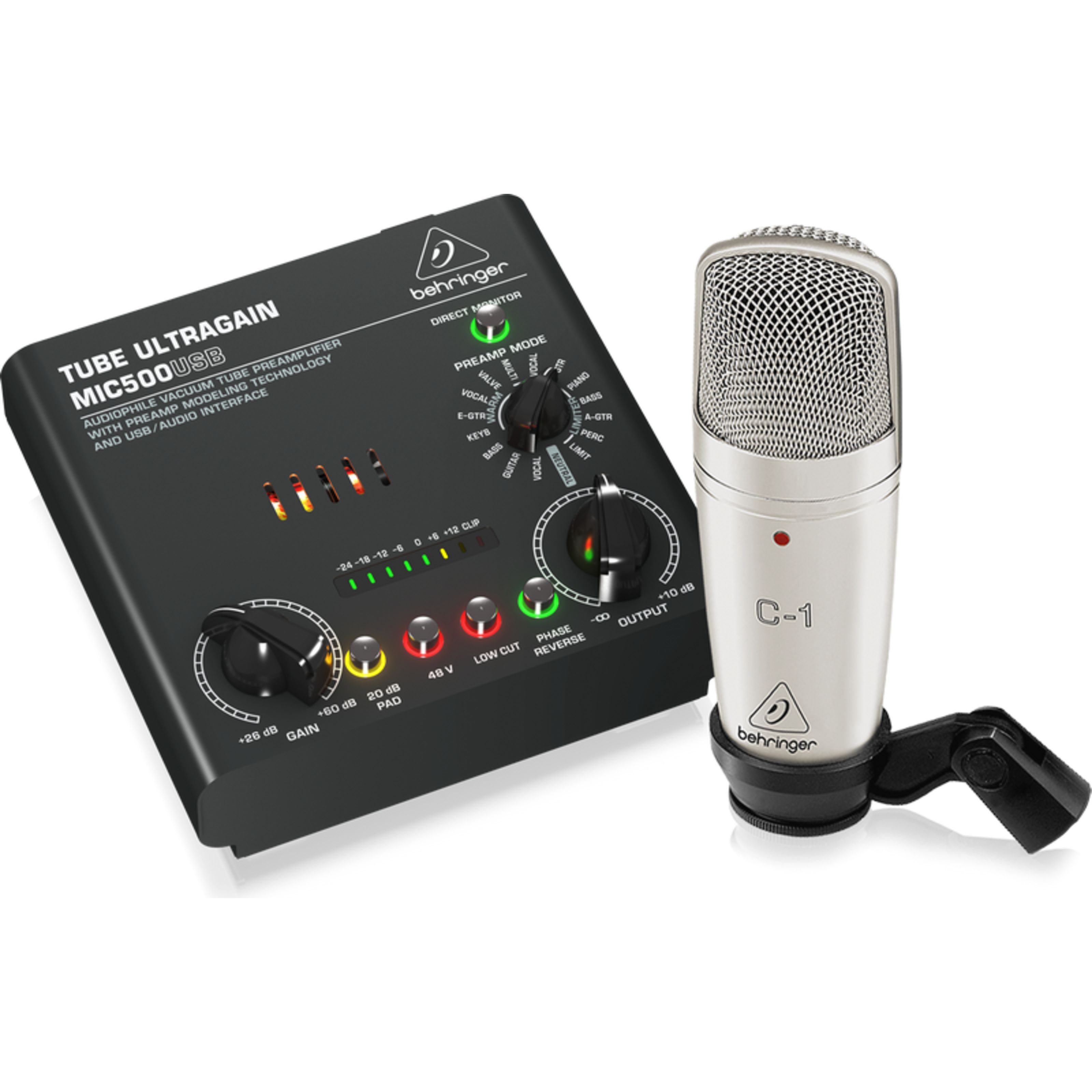 Behringer Mikrofon, Voice Studio - Großmembran Kondensatormikrofon