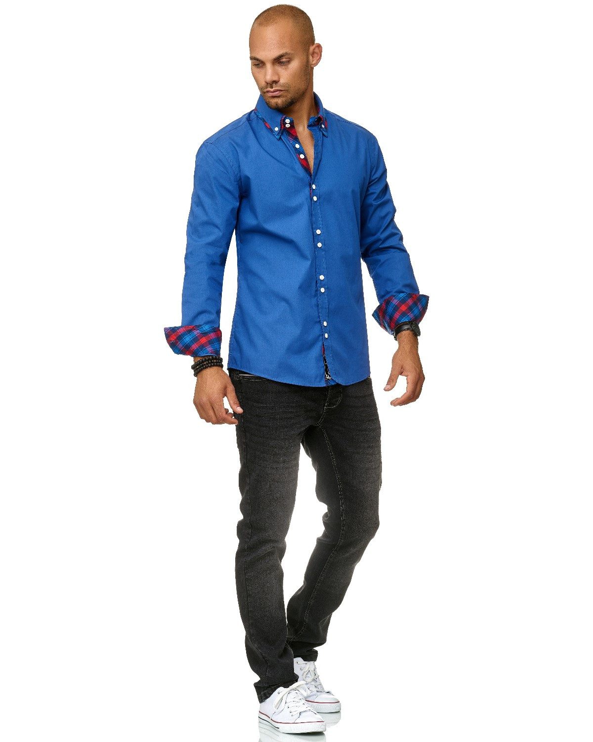 Früchtl Langarmhemd mit extravaganten Design günstig online kaufen