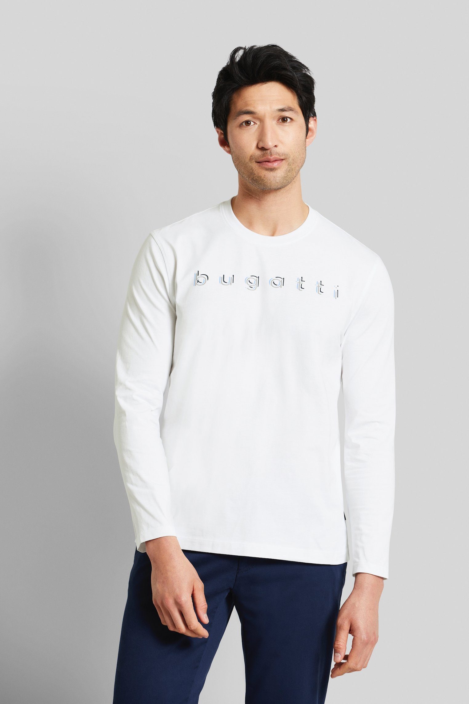bugatti Longsweatshirt mit bugatti-Druck