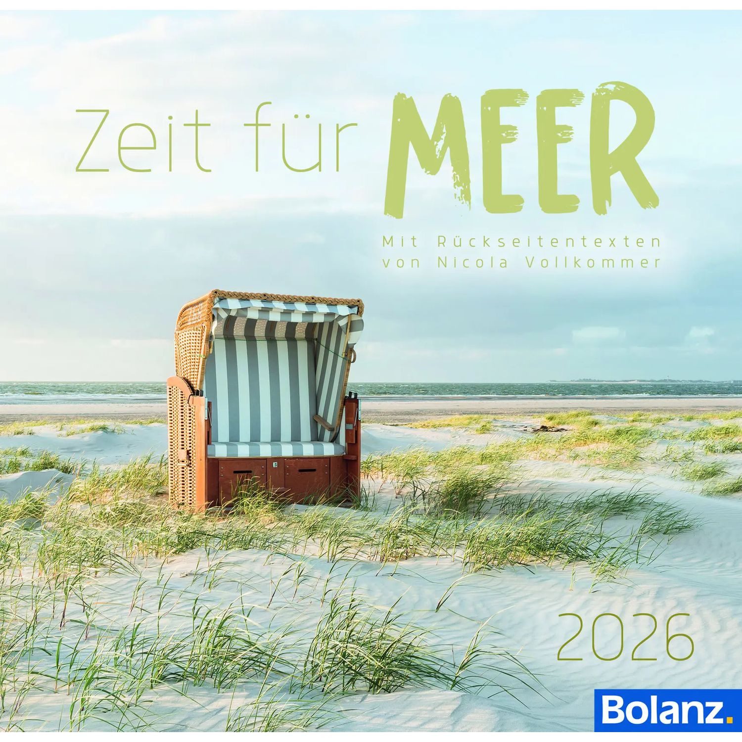 Tischkalender Zeit für Meer 2026