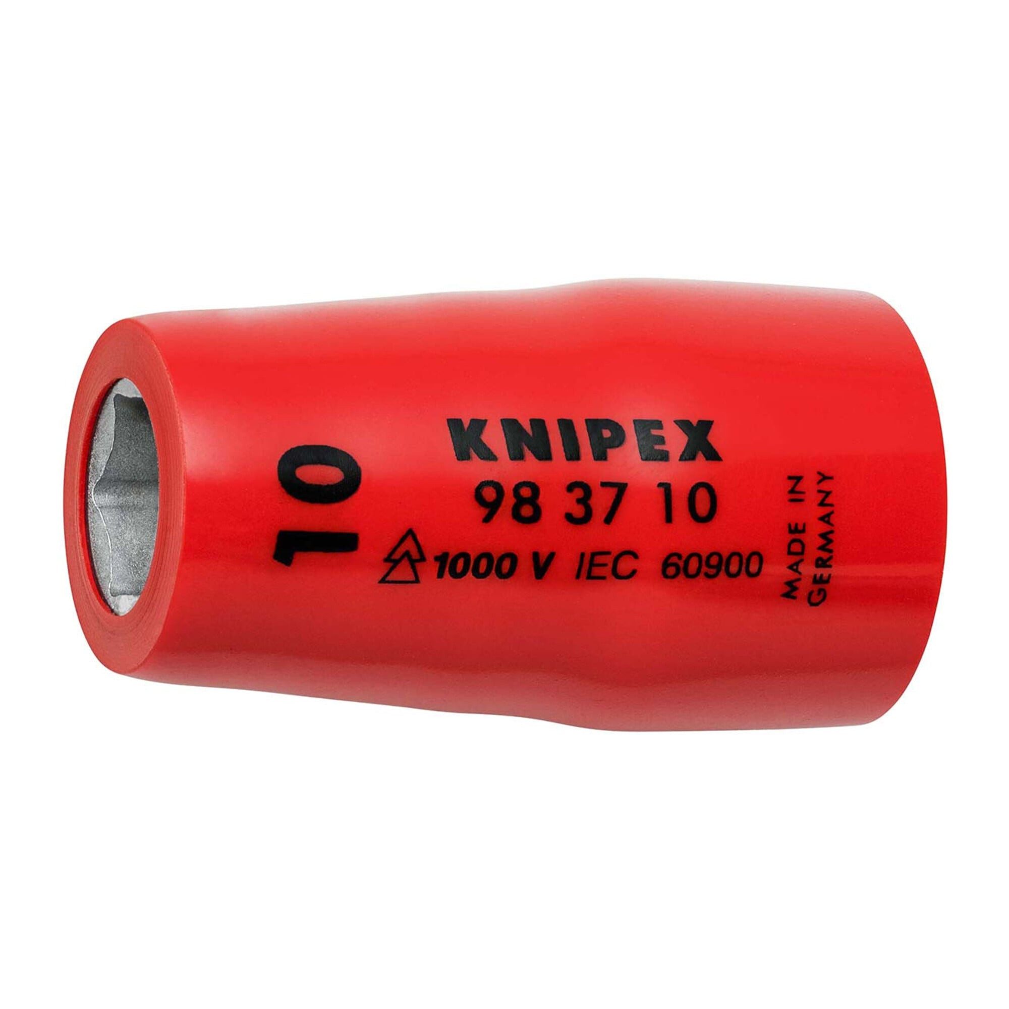 Knipex Steckschlüssel KNIPEX 98 37 10 Steckschlüsseleinsatz für Sechskantschrauben mit Innen