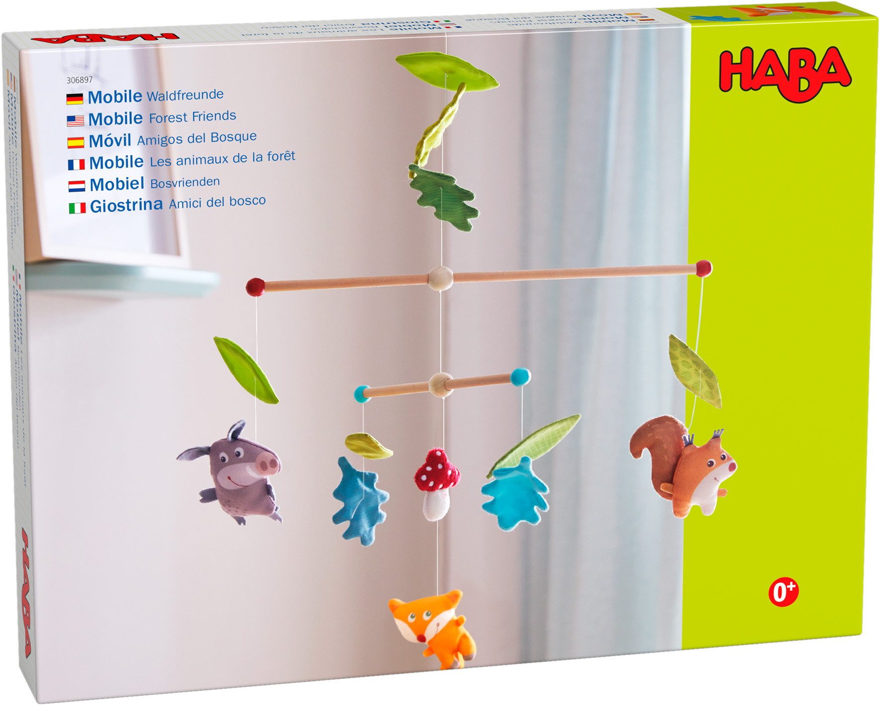 Haba Mobile Babywelt Mobile & Hängefiguren Mobile Waldfreunde 1306897001