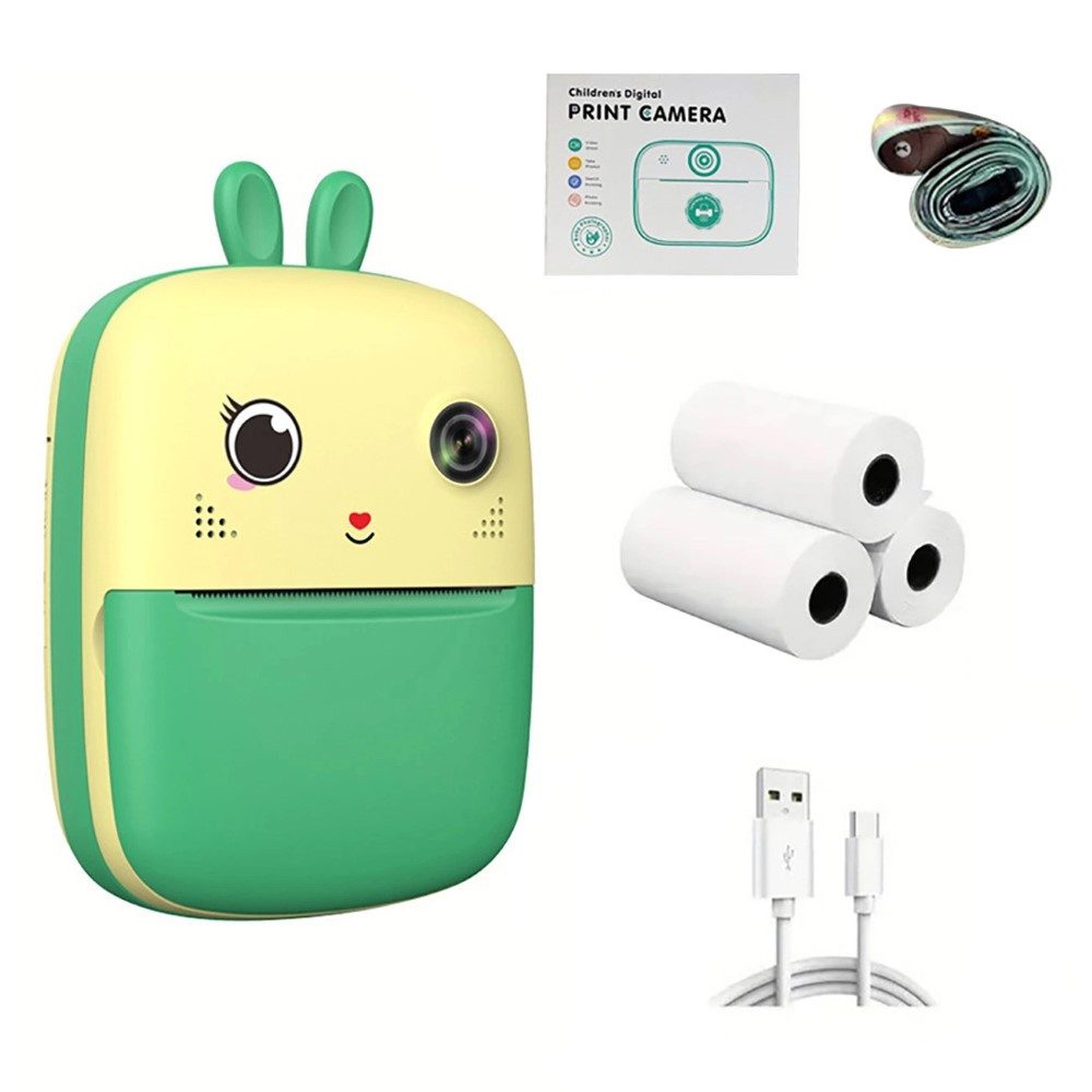 COFI 1453 Mini-Thermodrucker 1800 mAh für Kinder 2,4 Zoll, 640 x 480 Pixel Sofortbildkamera