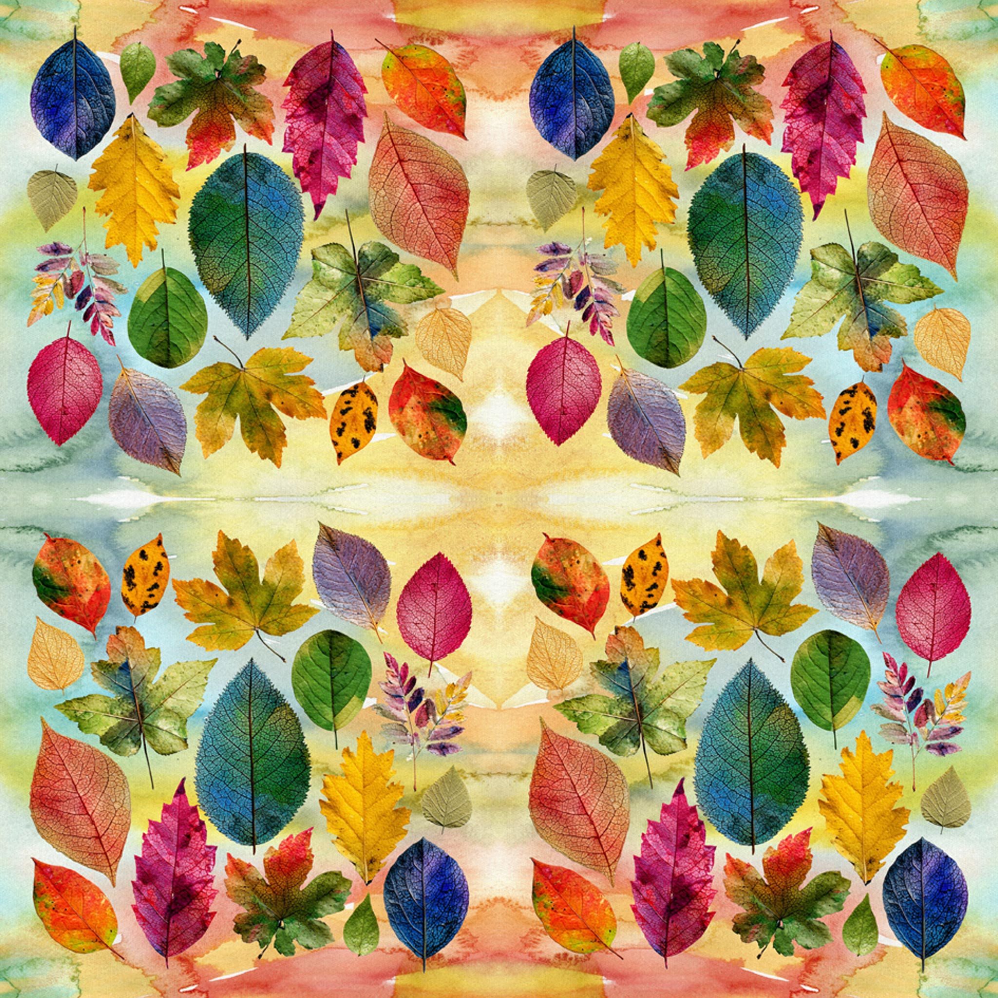 ti-flair Papierserviette, Servietten Papier 33x33cm 3-lag. mit mit Herbstblätter Motiv 20 Stück