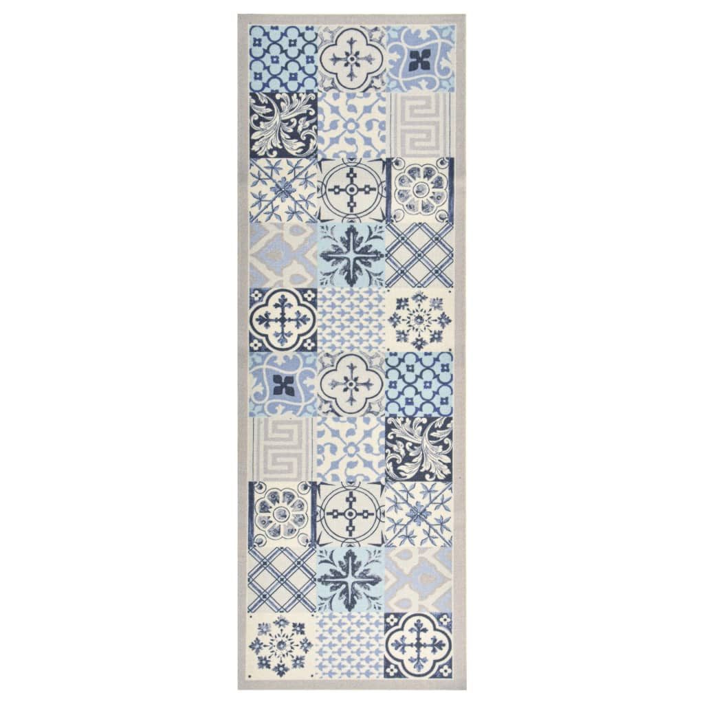 Fußmatte 60 x 180 cm Türmatte Fußmatte Küchenbodenmatte Waschbar Mosaik 60x180