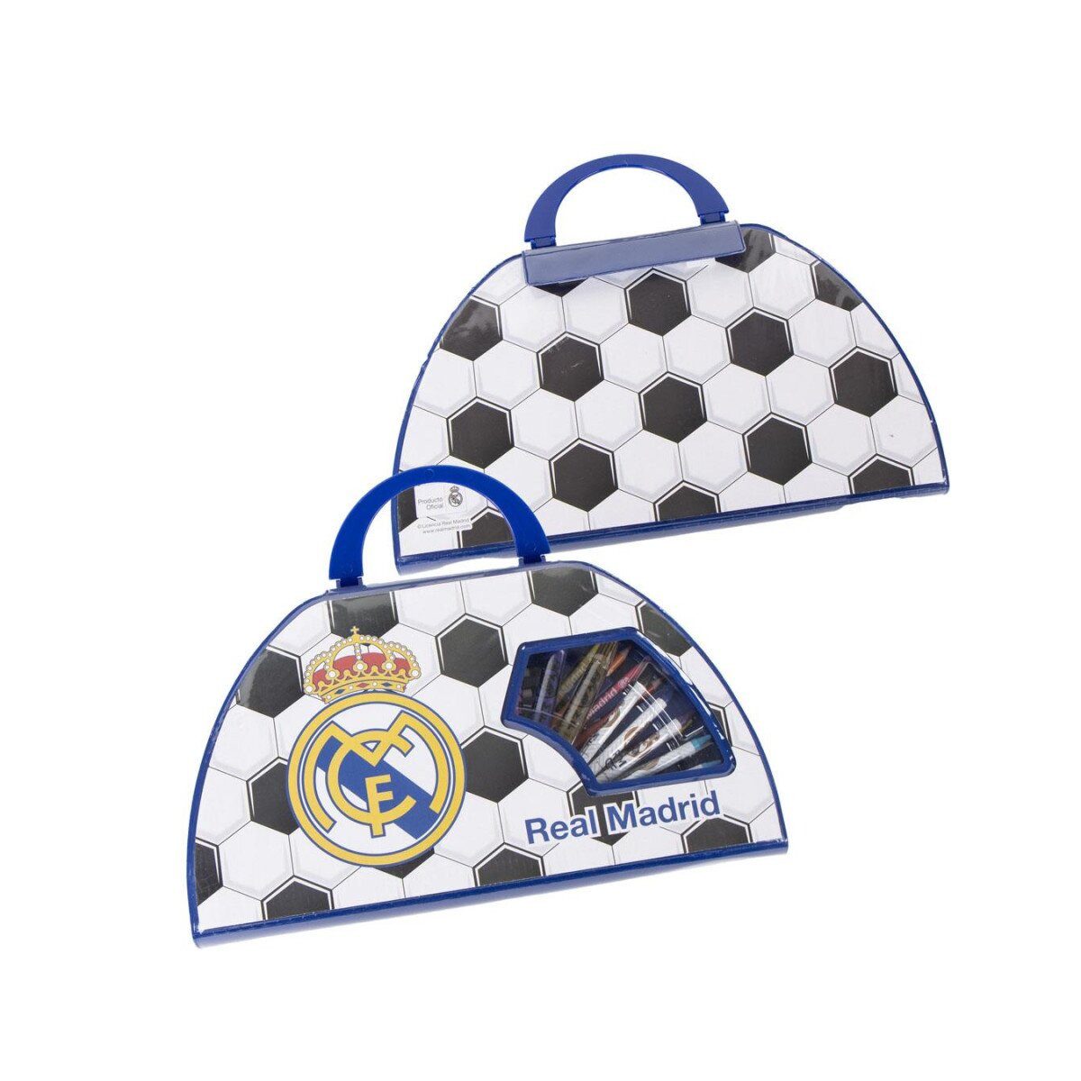 Real Madrid Kreativset Real Madrid Schreibwaren-Set 50-tlg. Schule Fanartikel