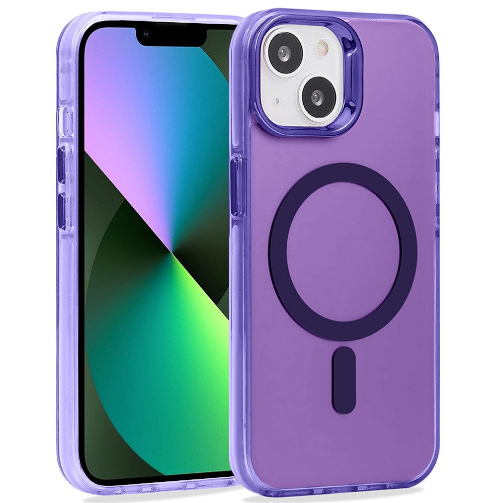 FITSU Handyhülle Schutzhülle für Apple iPhone Hülle Case MagSafe kompatible Handyhülle, Hülle für Apple iPhone 16 Pro Max, 16 Pro, 16, 15 Pro, 15, 14, 13 Case