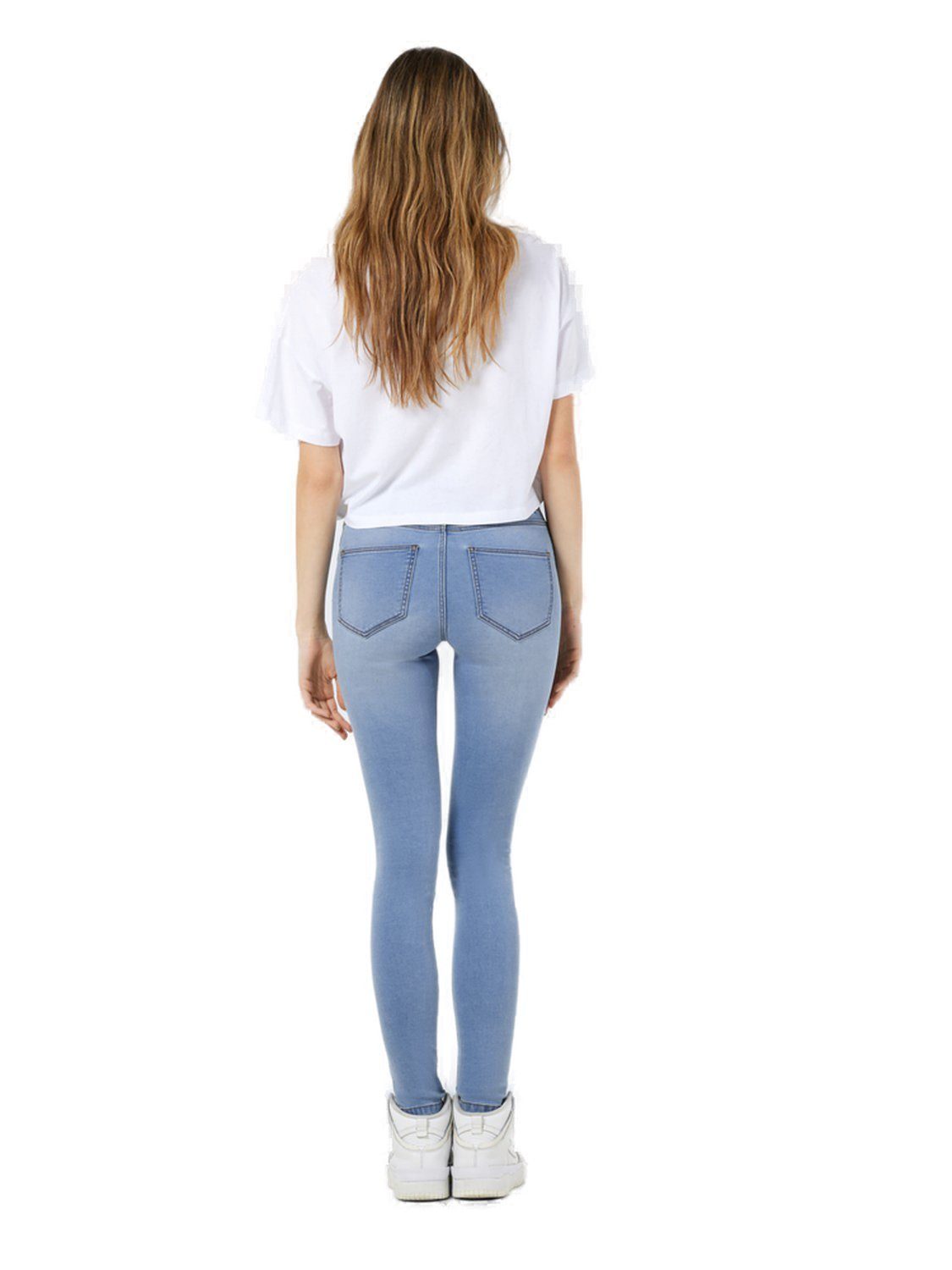 mit Skinny-fit-Jeans NMBILLIE Noisy may Stretch
