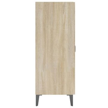 möbelando Kommode Torres (BxHxT: 69,5x90x34 cm), in Sonoma-Eiche mit 3 Schubladen und einer Tür