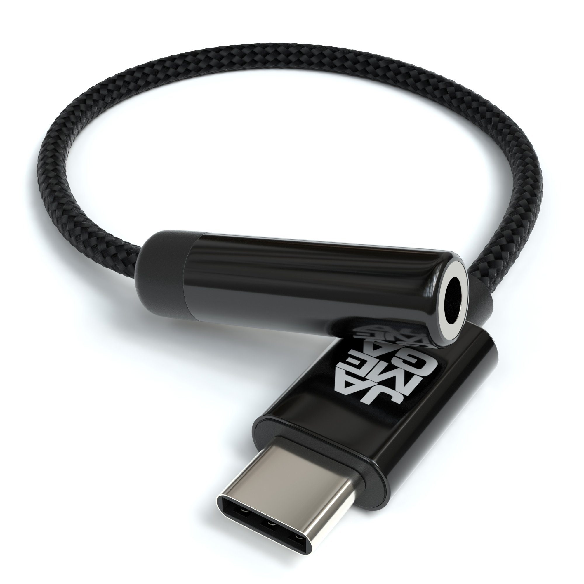 JAMEGA USB C auf Aux Typ C zu 3,5mm Klinke Adapter Kabel Klinkenkabel Handy  Audio-Adapter